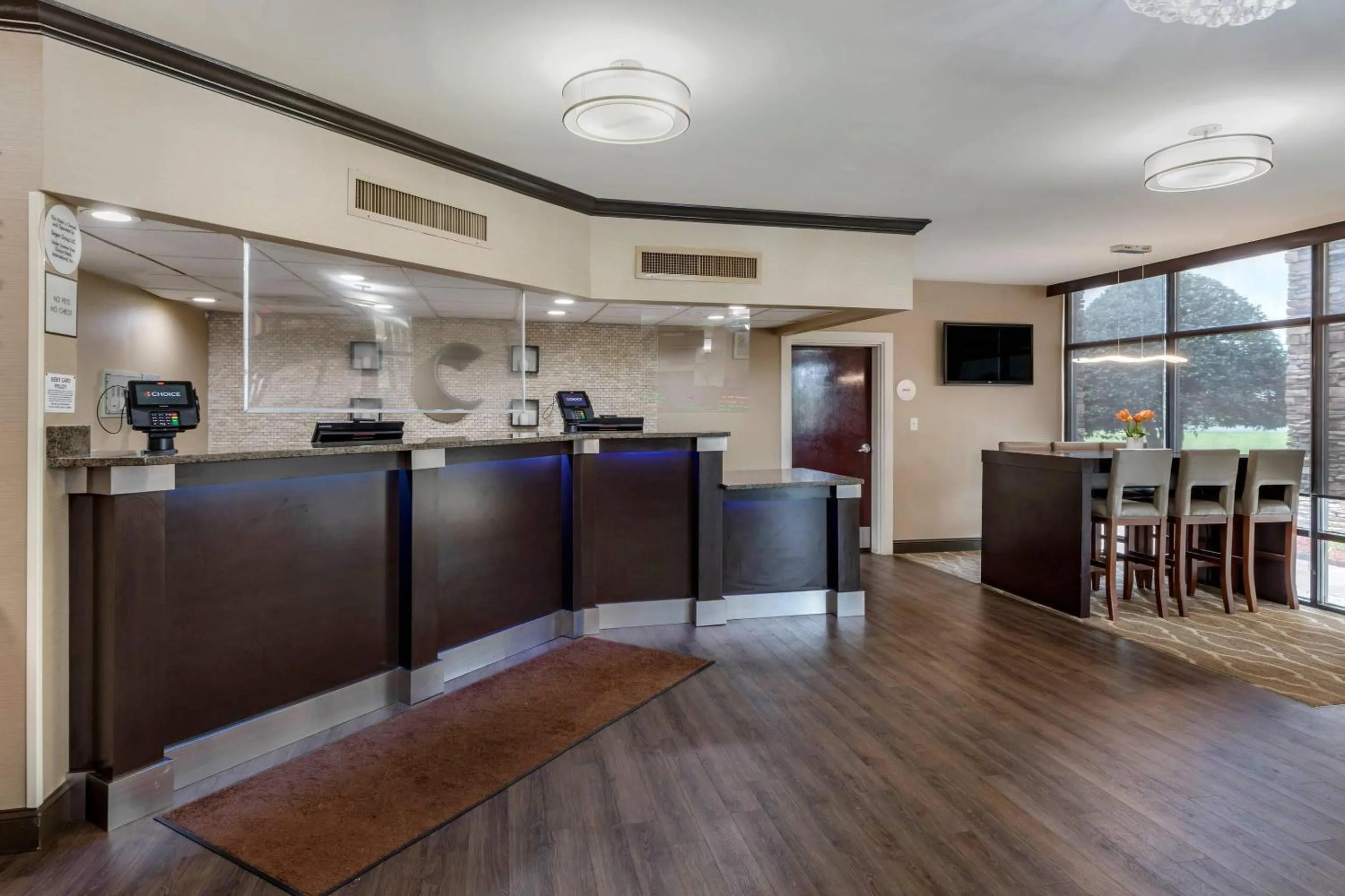 Lobby or reception in Comfort Inn Shelby