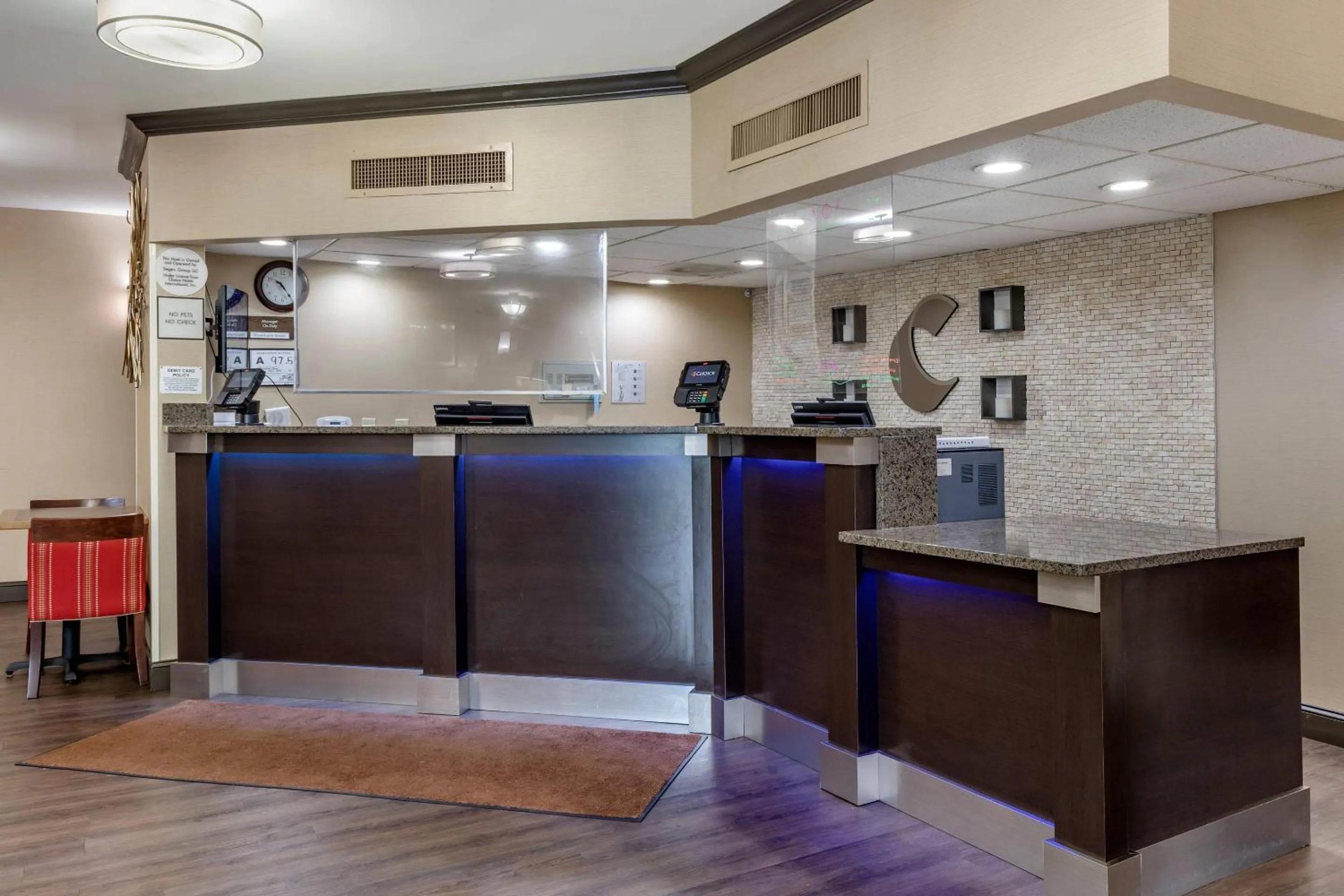 Lobby or reception in Comfort Inn Shelby