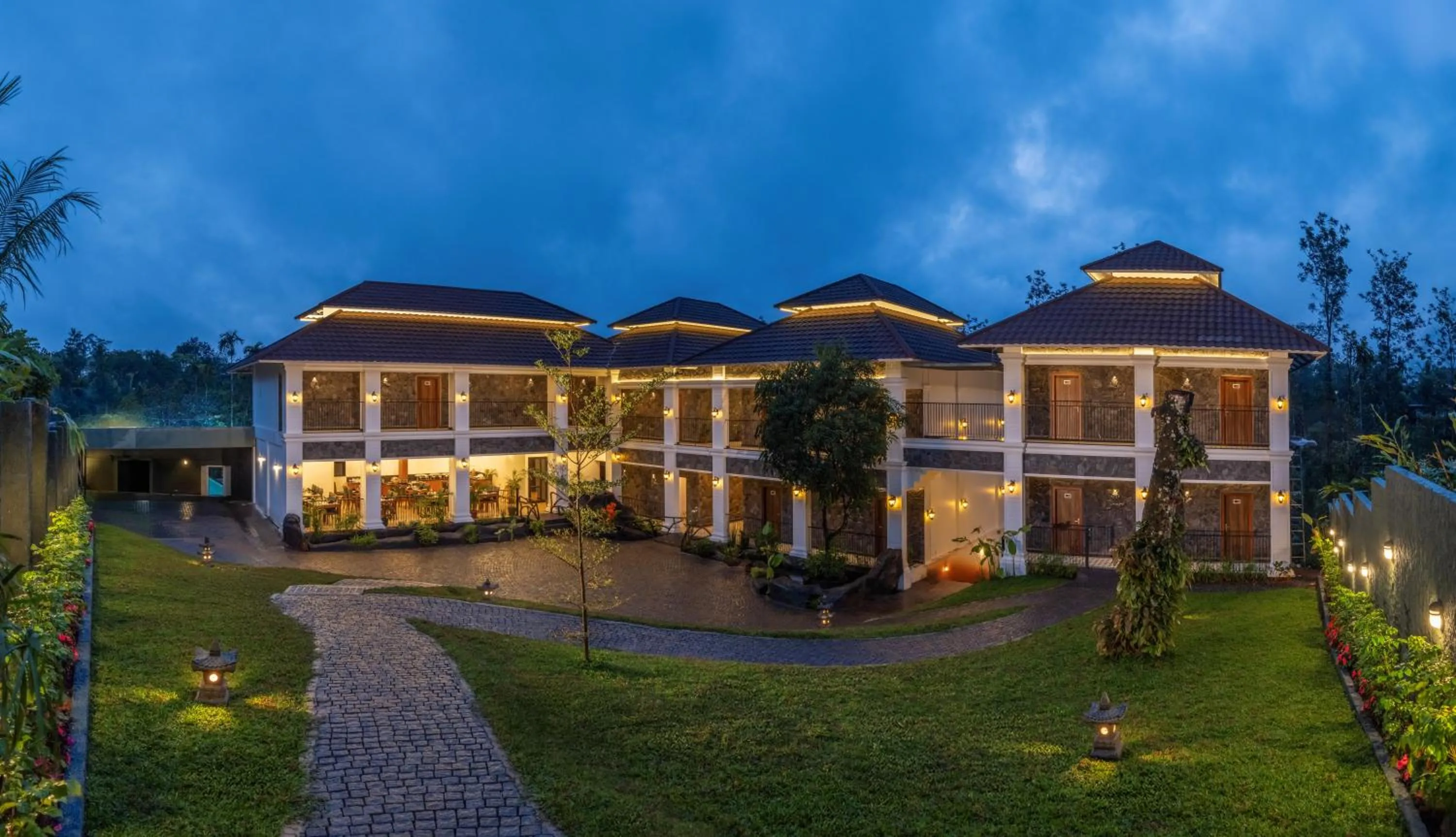 Property building in The Feel Munnar Resort