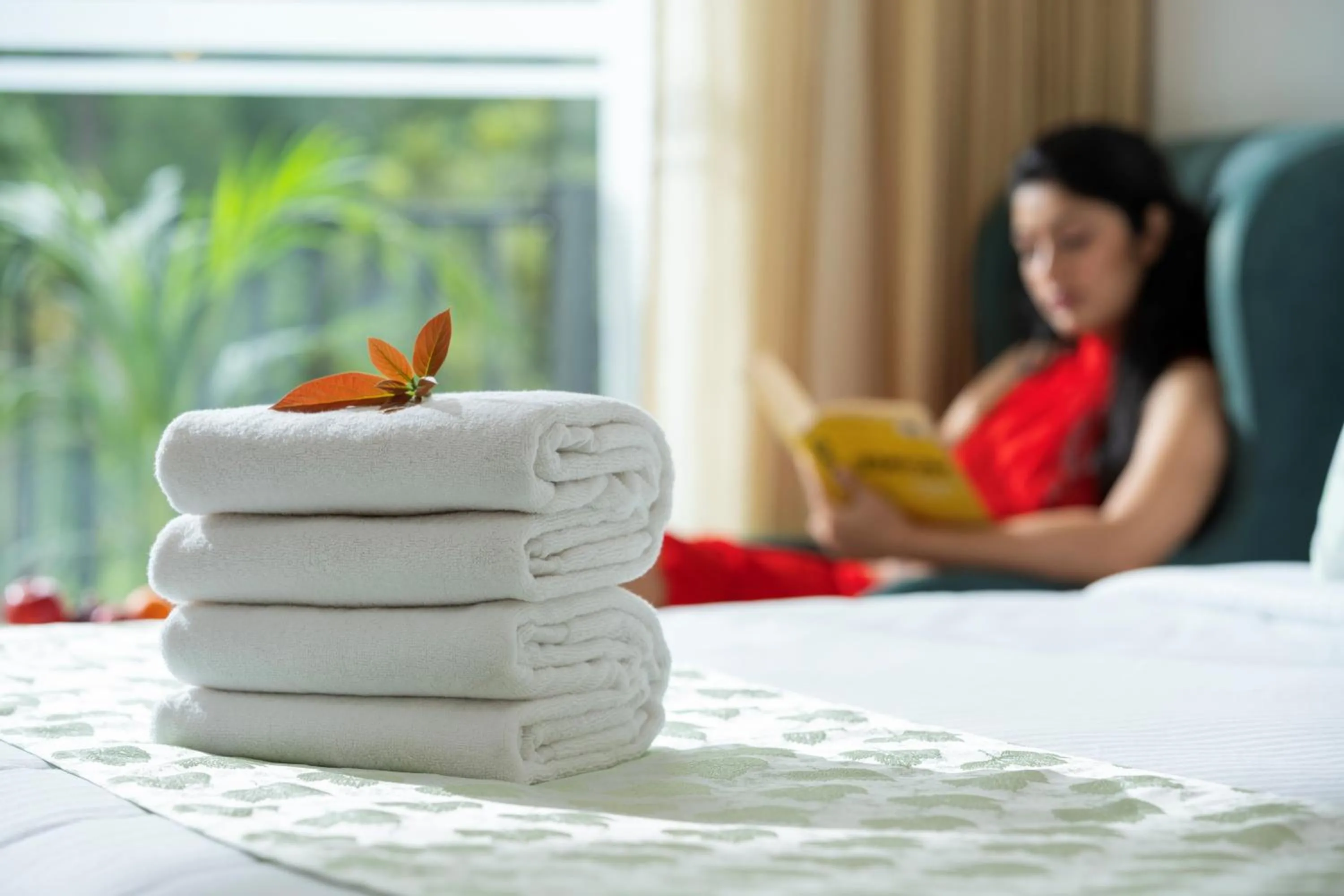 Bed in The Feel Munnar Resort