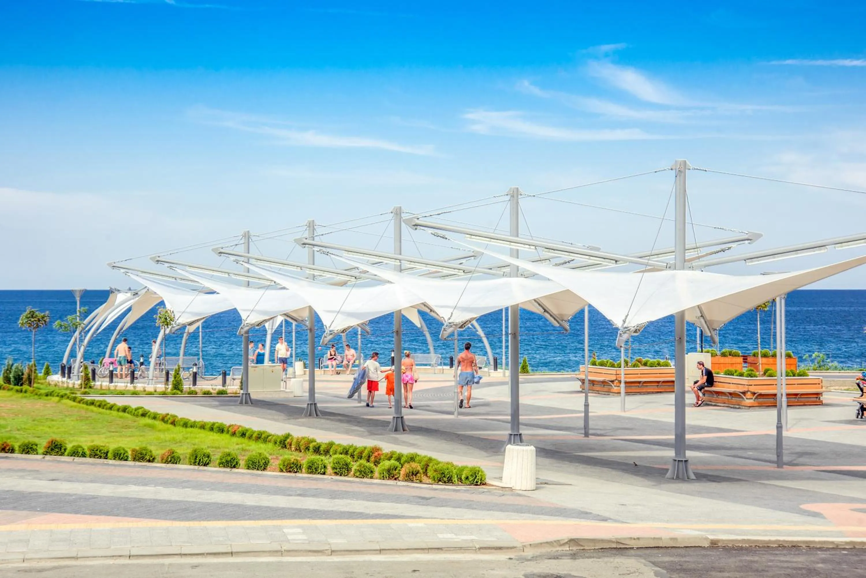 Beach in Jeravi Club Hotel - All Inclusive