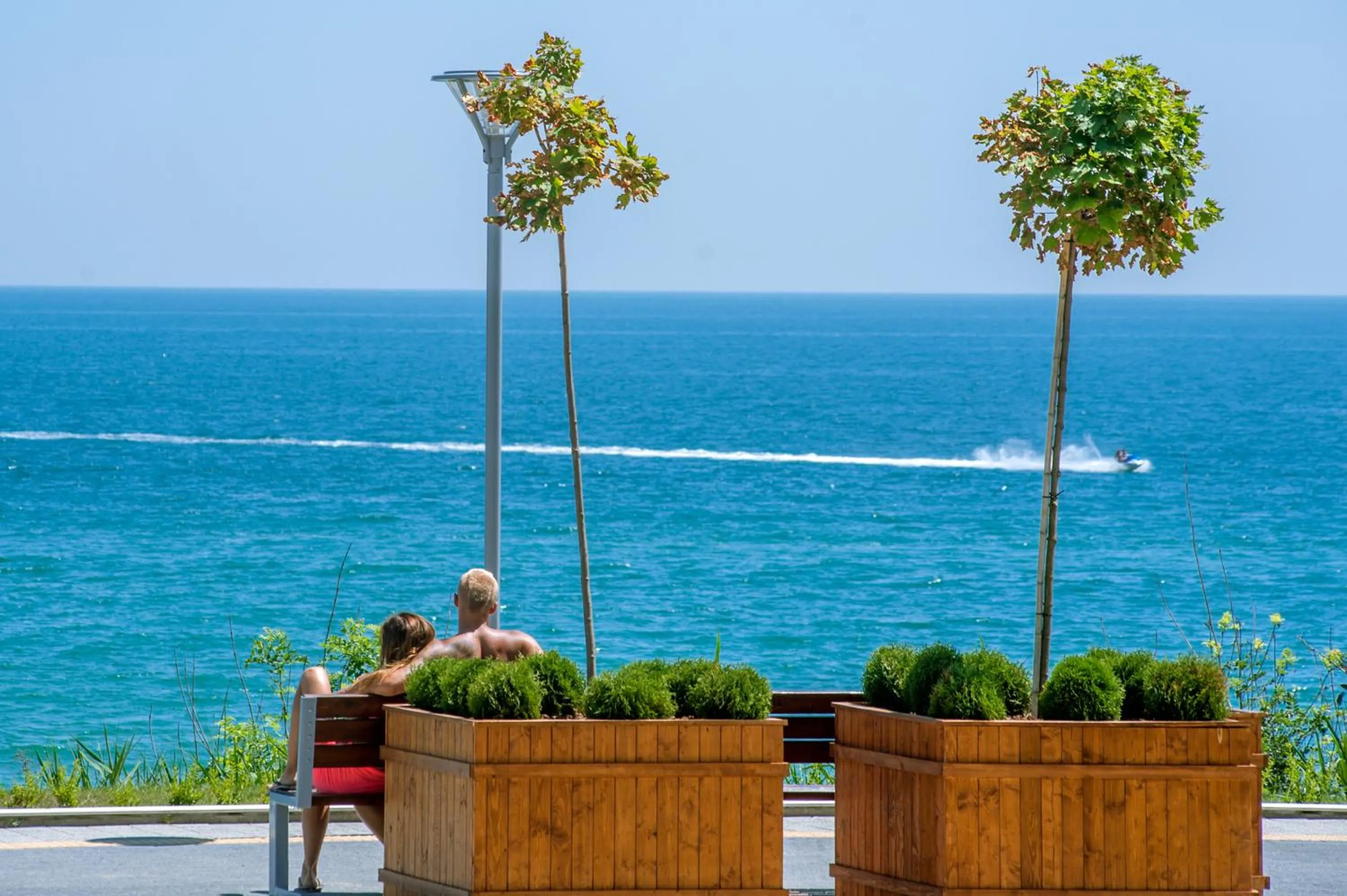 Beach in Jeravi Club Hotel - All Inclusive