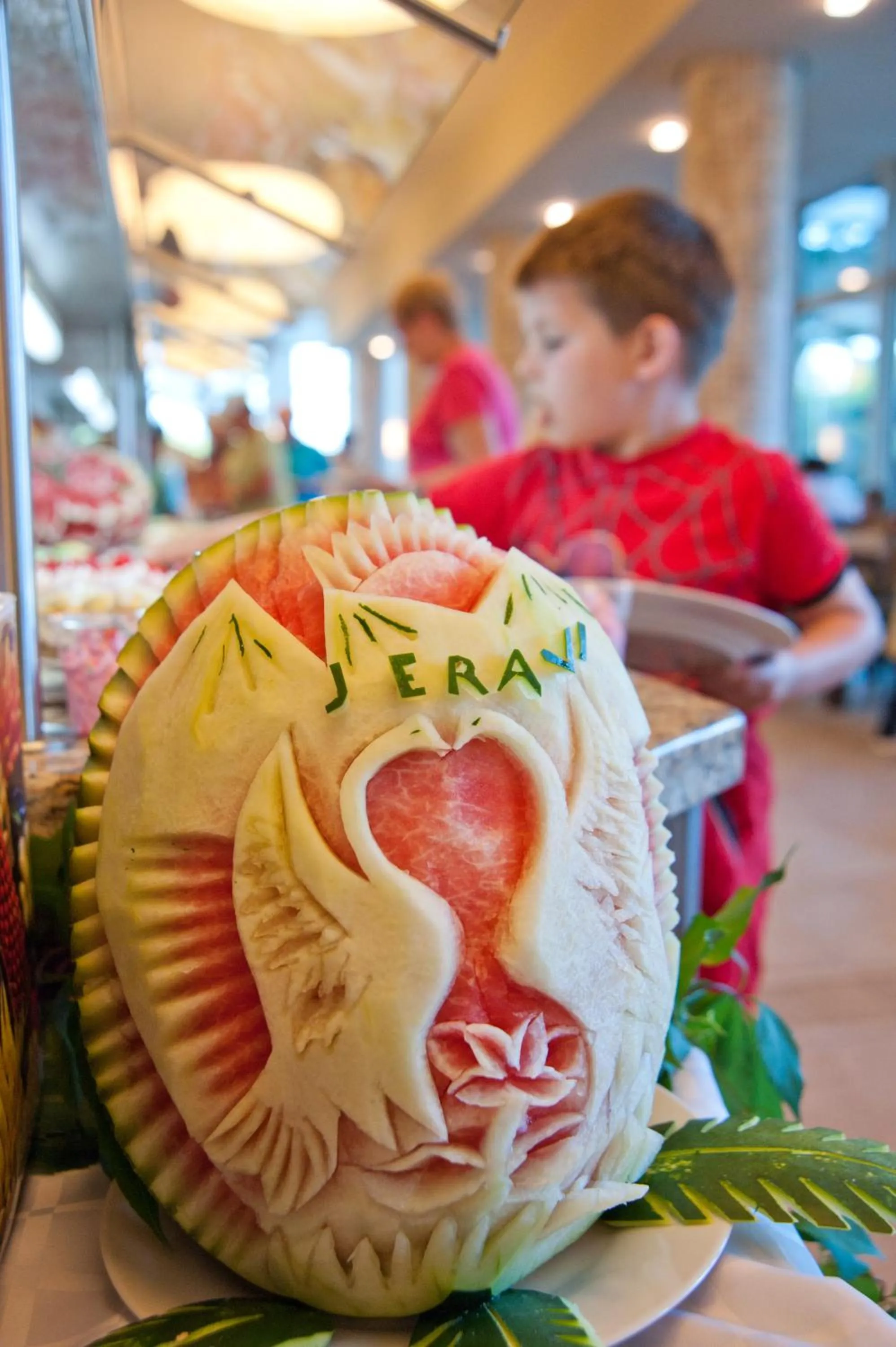 Decorative detail in Jeravi Club Hotel - All Inclusive