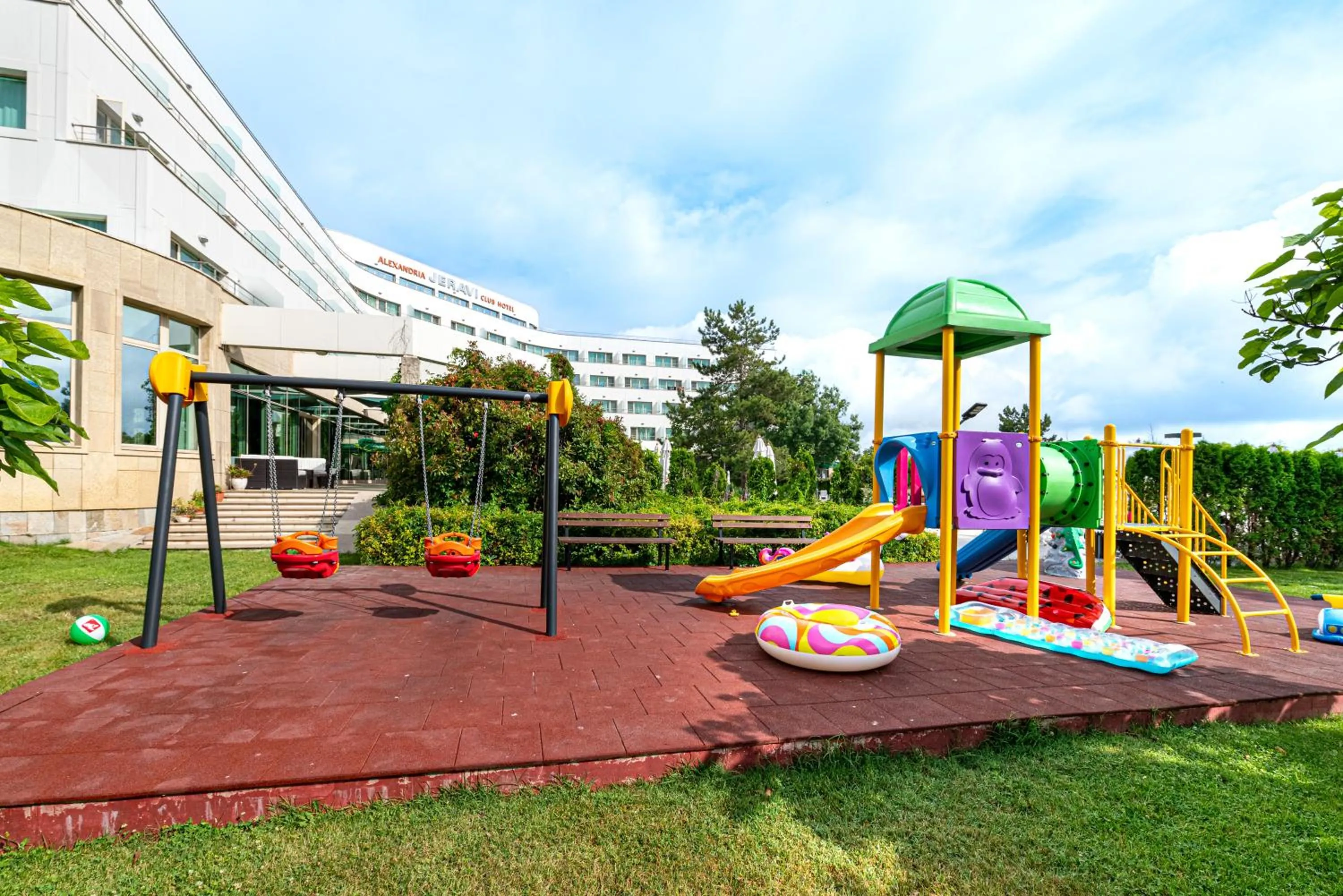 Children play ground in Jeravi Club Hotel - All Inclusive
