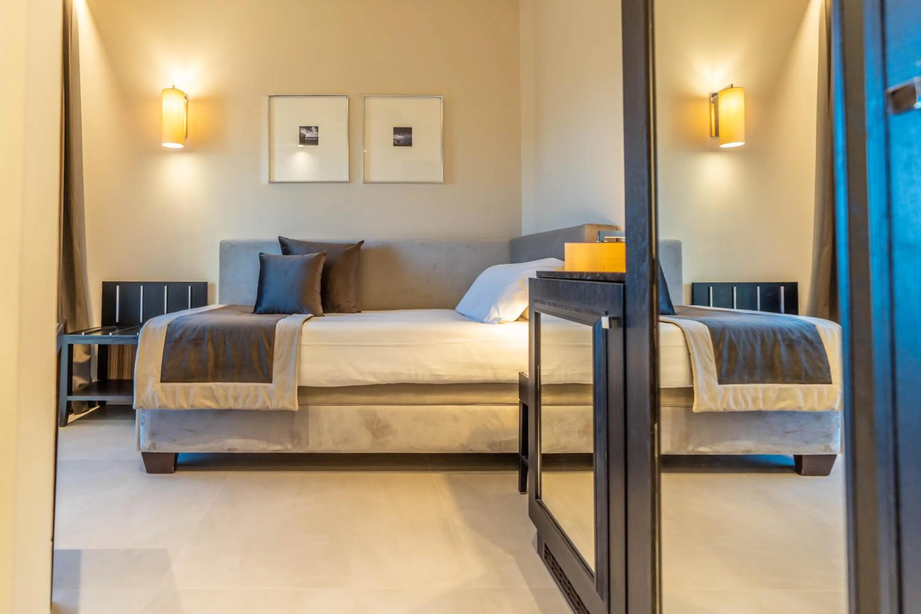 Bed in Hotel Ambasciatori