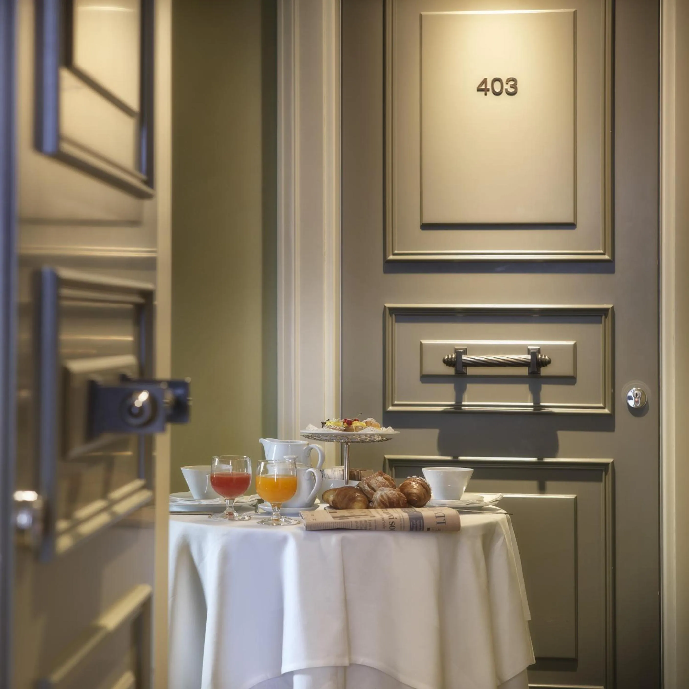 Food in Hotel Ambasciatori