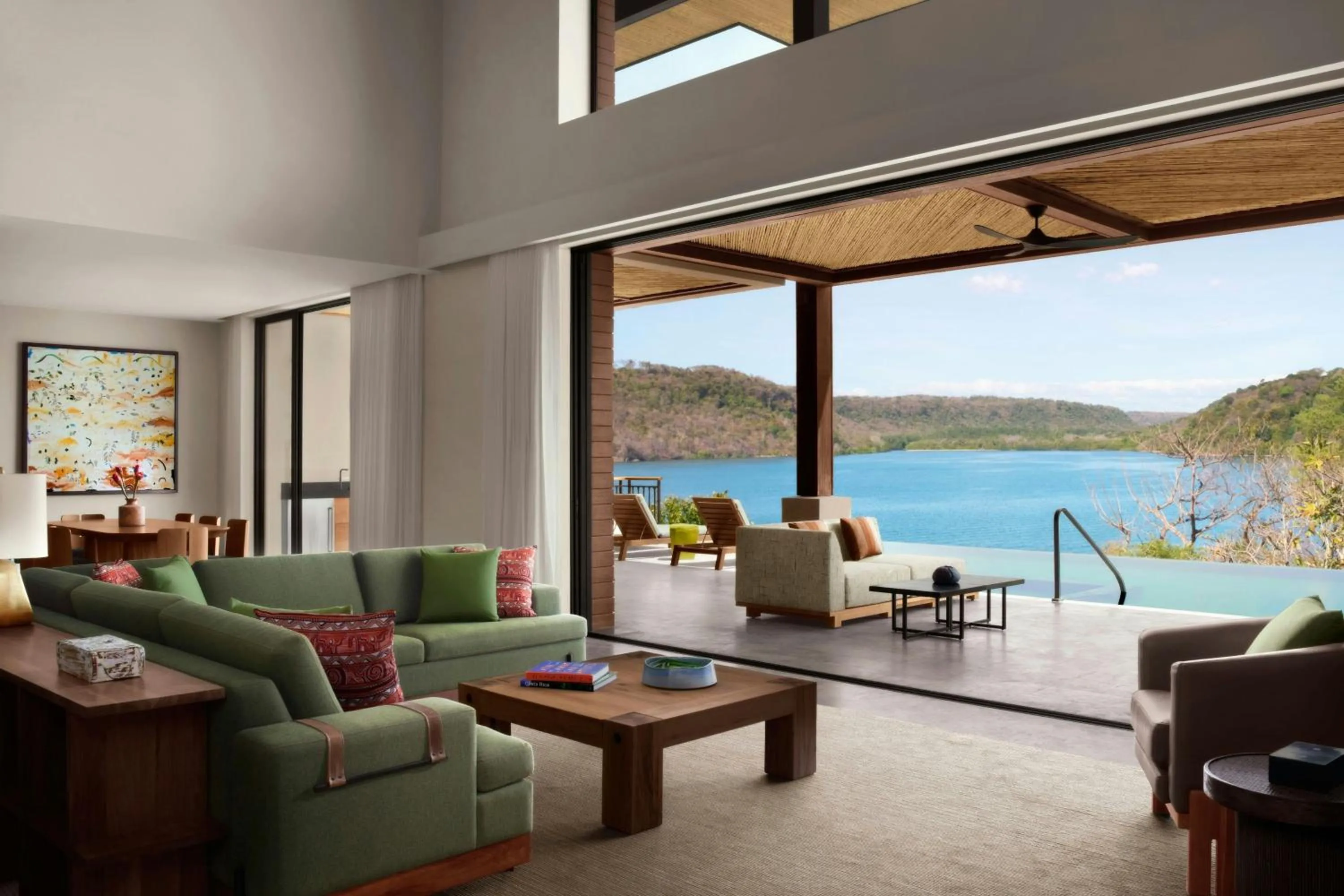Living room in Nekajui Peninsula Papagayo, a Ritz-Carlton Reserve Residence