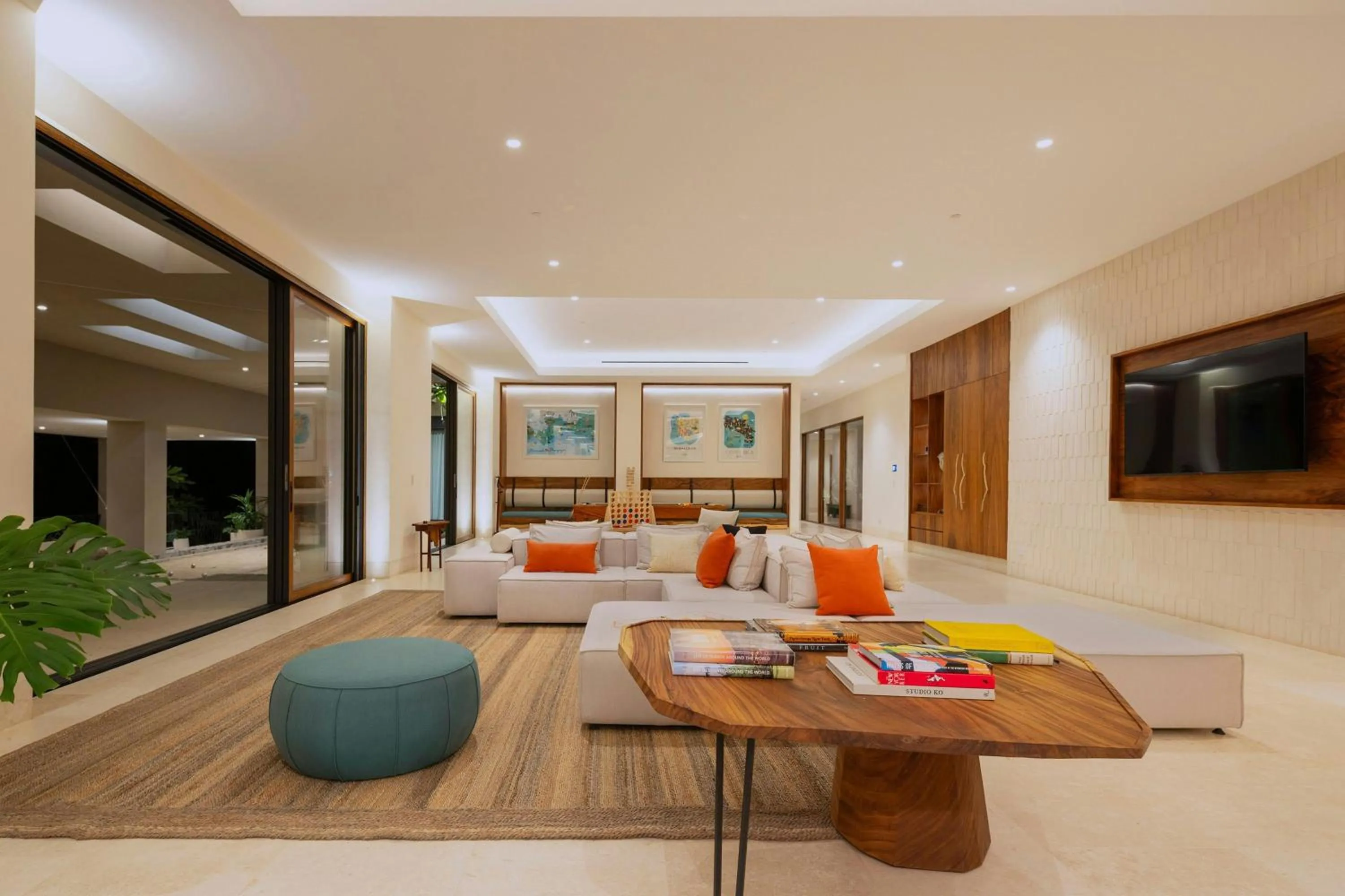 Living room in Nekajui Peninsula Papagayo, a Ritz-Carlton Reserve Residence