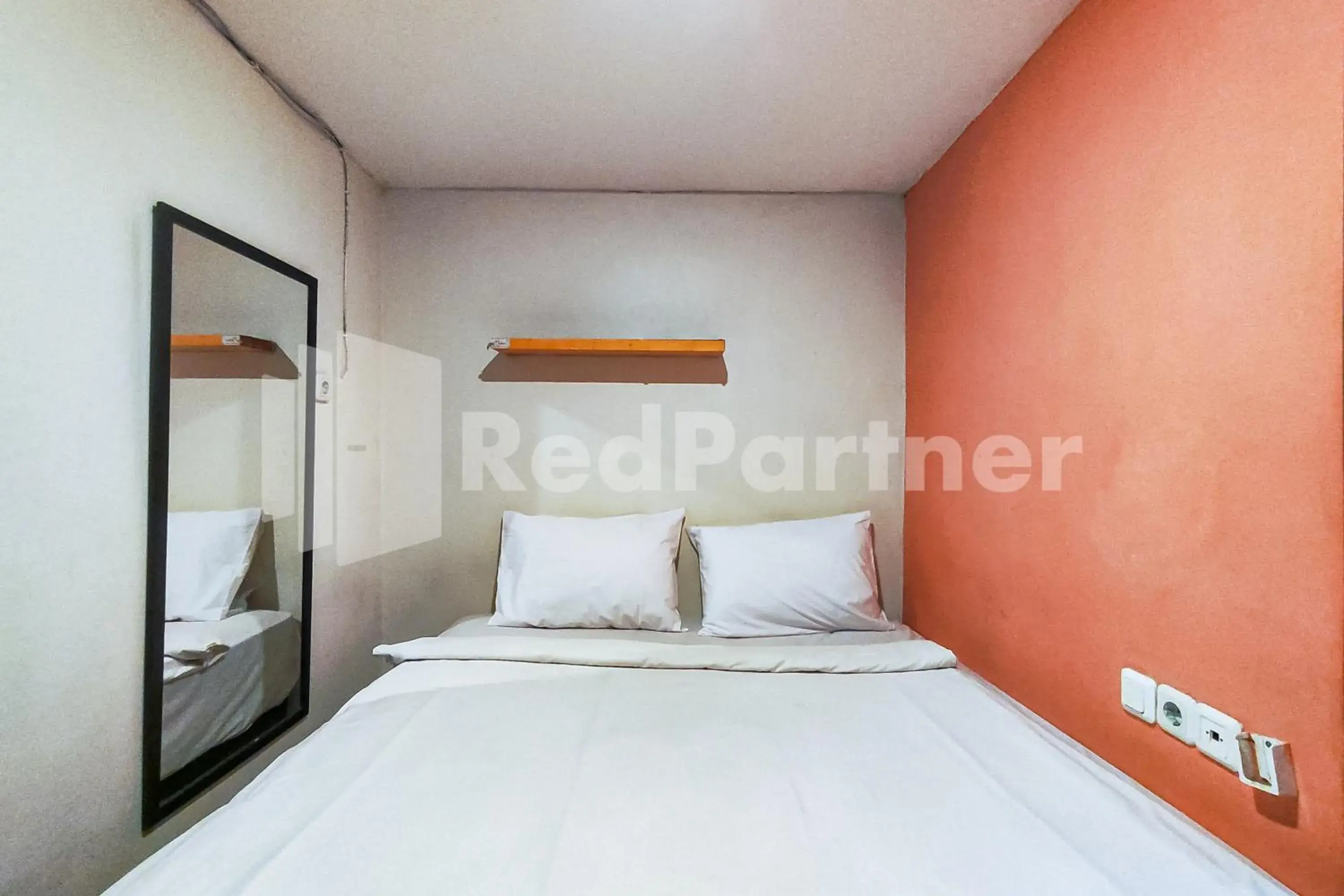 Bedroom, Bed in Audah Guesthouse Syariah RedPartner Bedroom, Bed in Audah Guesthouse Syariah RedPartner
