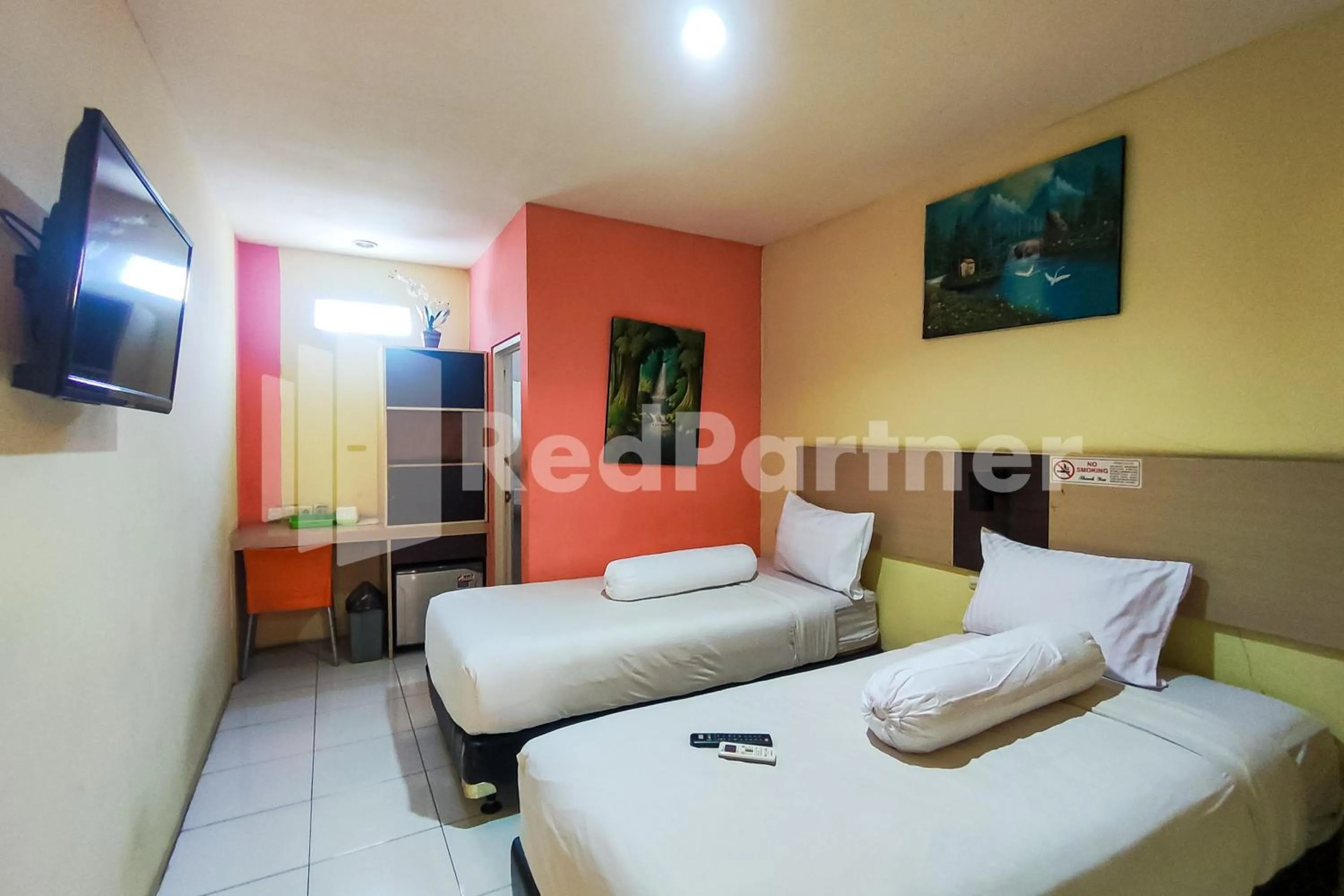 Bedroom, Bed in Audah Guesthouse Syariah RedPartner