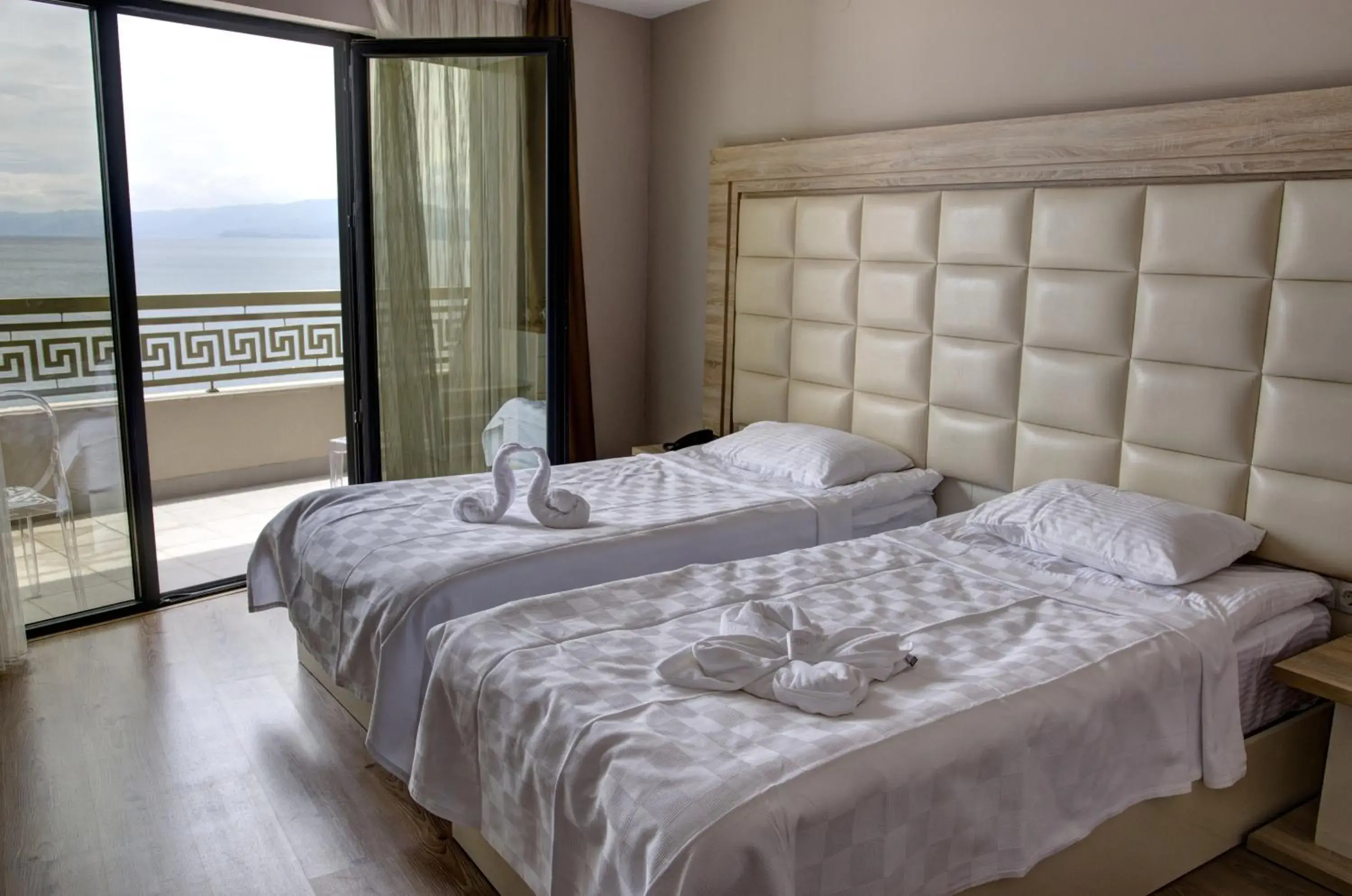Twin Room with Balcony - single occupancy in Mirage Hotel - Struga Twin Room with Balcony - single occupancy in Mirage Hotel - Struga
