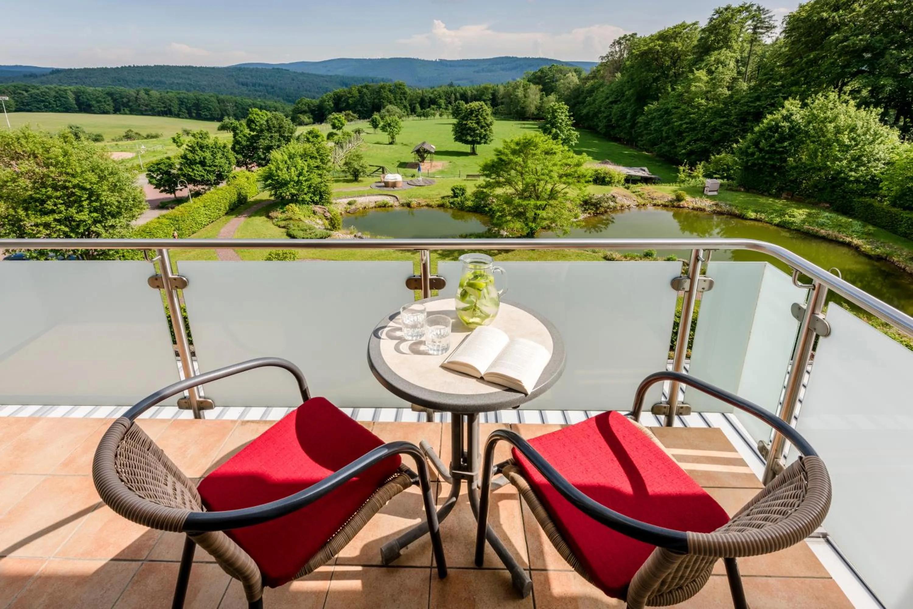 Balcony/Terrace in Landhotel Heimathenhof