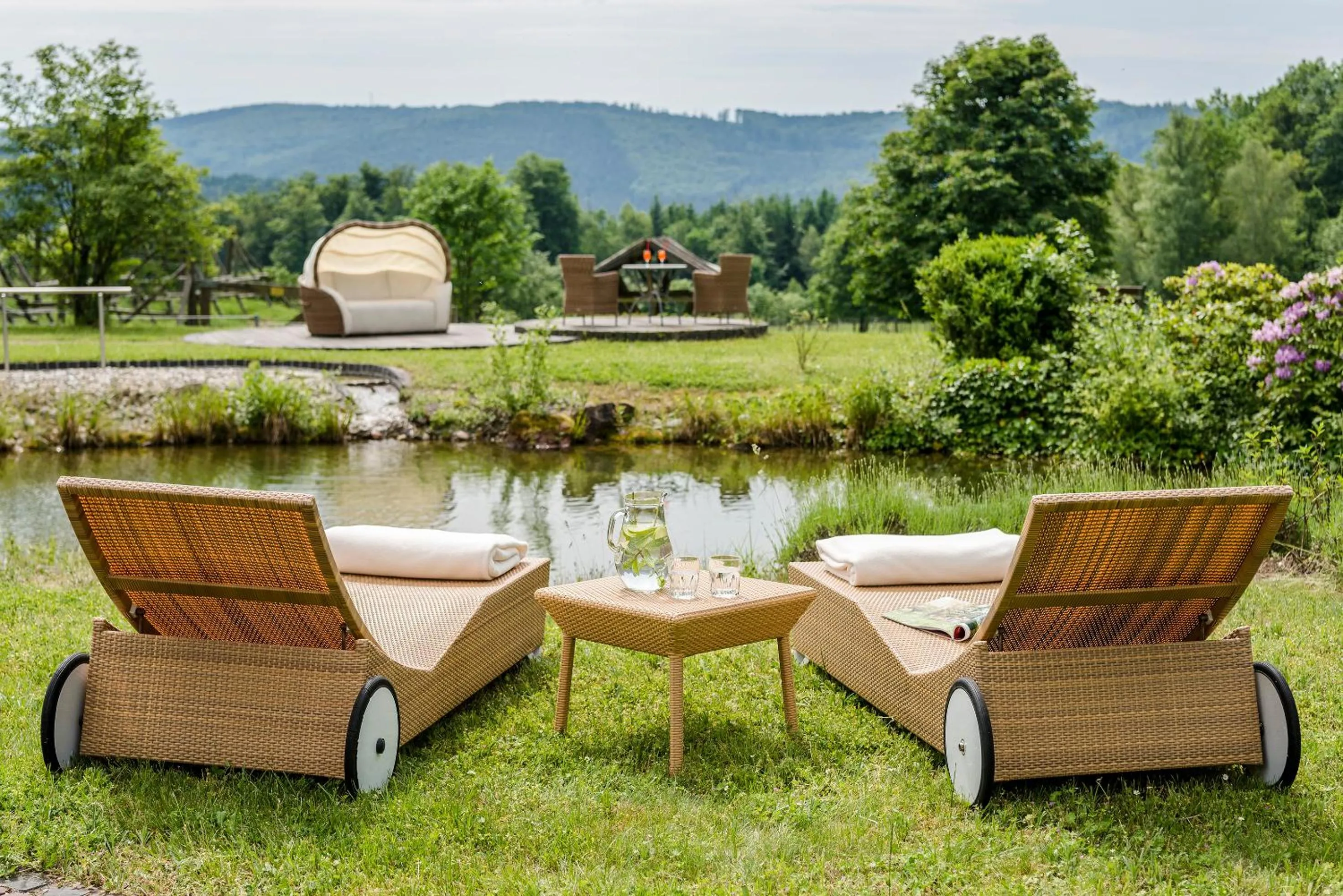 Garden in Landhotel Heimathenhof