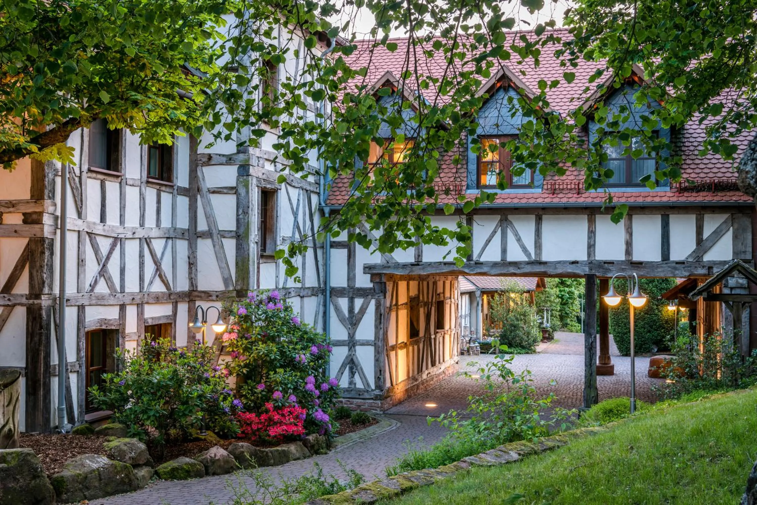 Patio in Landhotel Heimathenhof