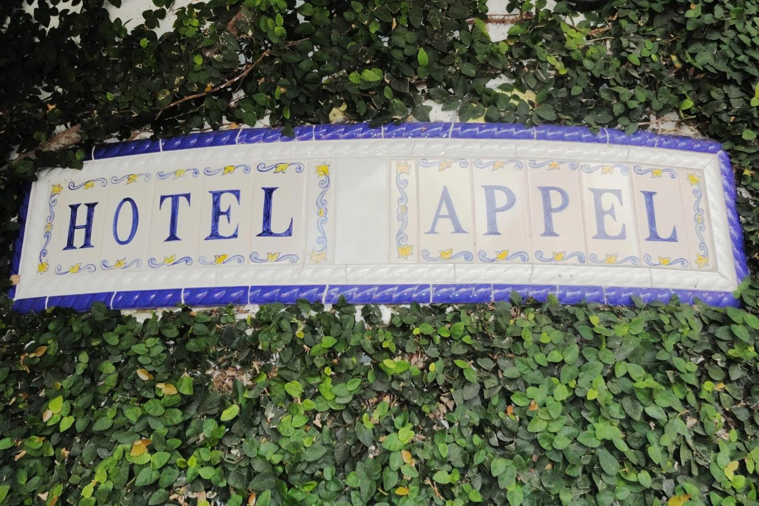 Decorative detail in Hotel Appel