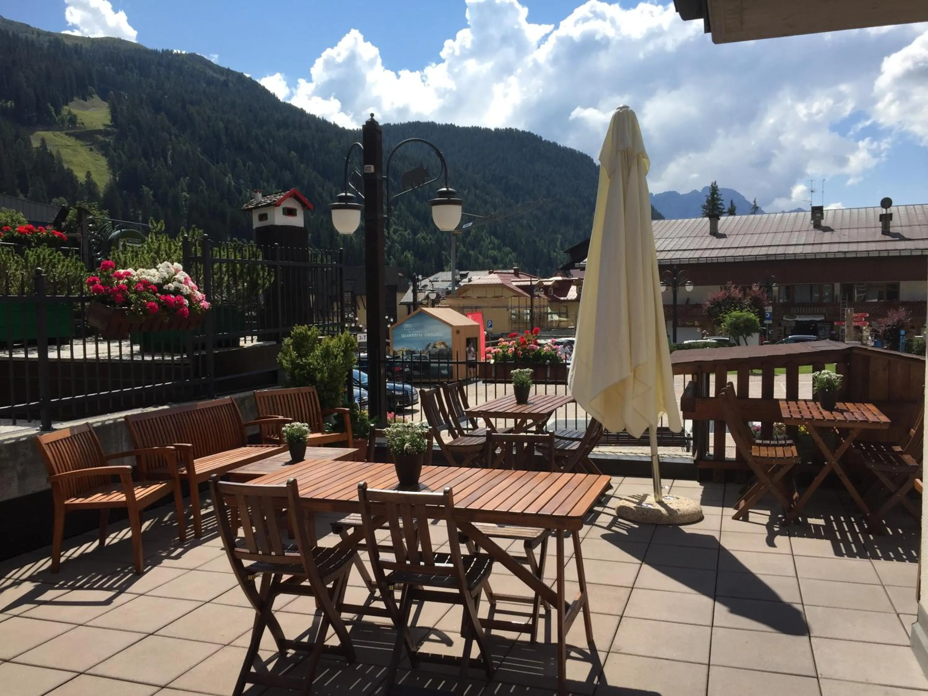 Balcony/Terrace in Hotel Ariston ***S