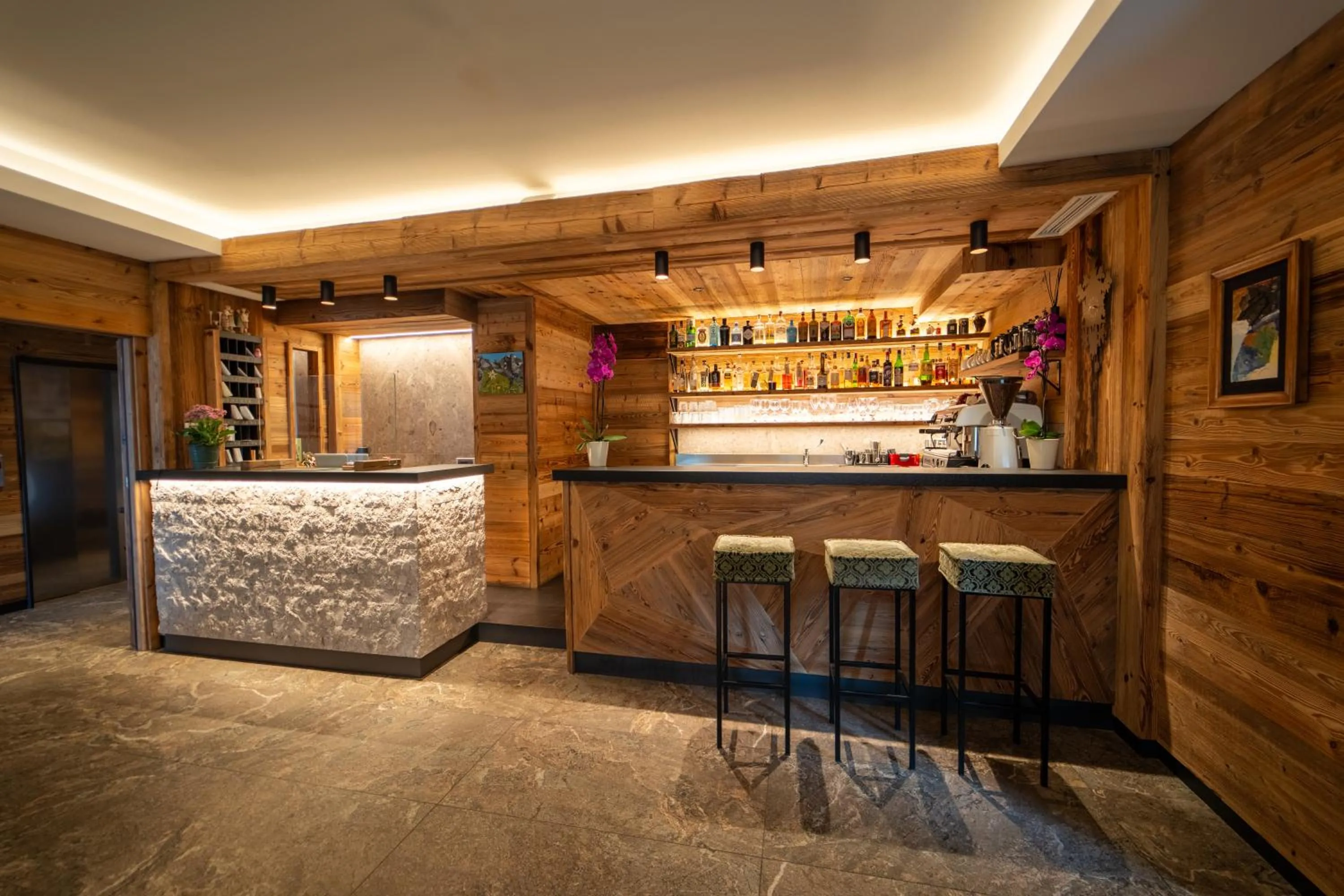 Lobby or reception in Hotel Ariston ***S