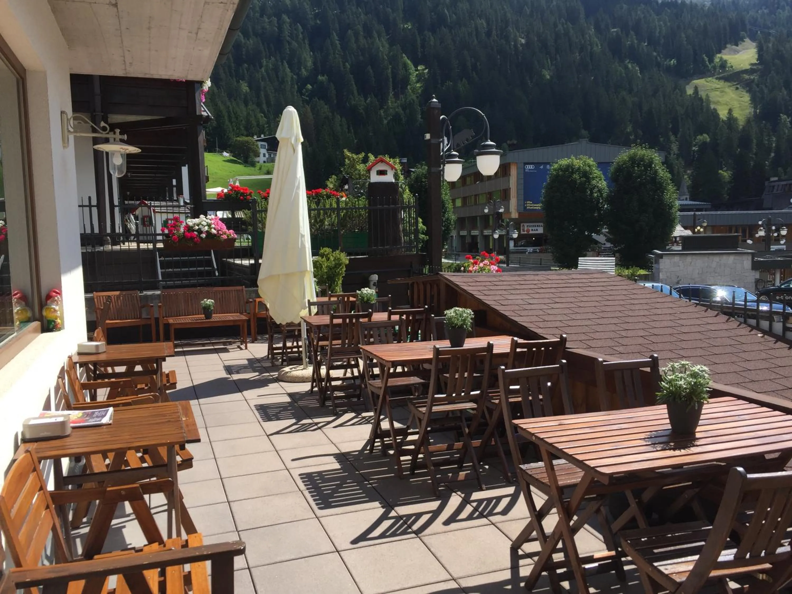 Balcony/Terrace in Hotel Ariston ***S