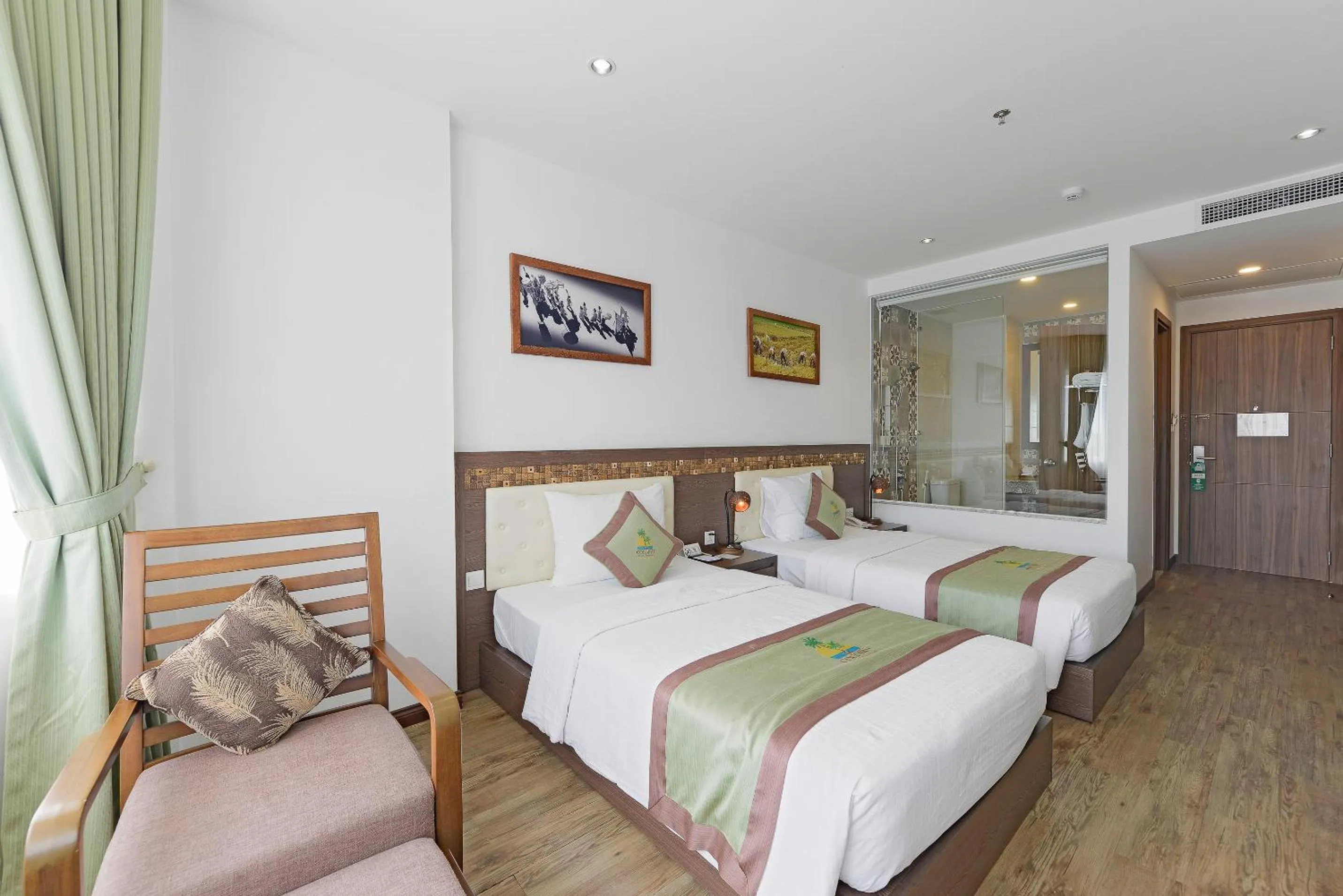 Bed in Ben Tre Riverside Resort