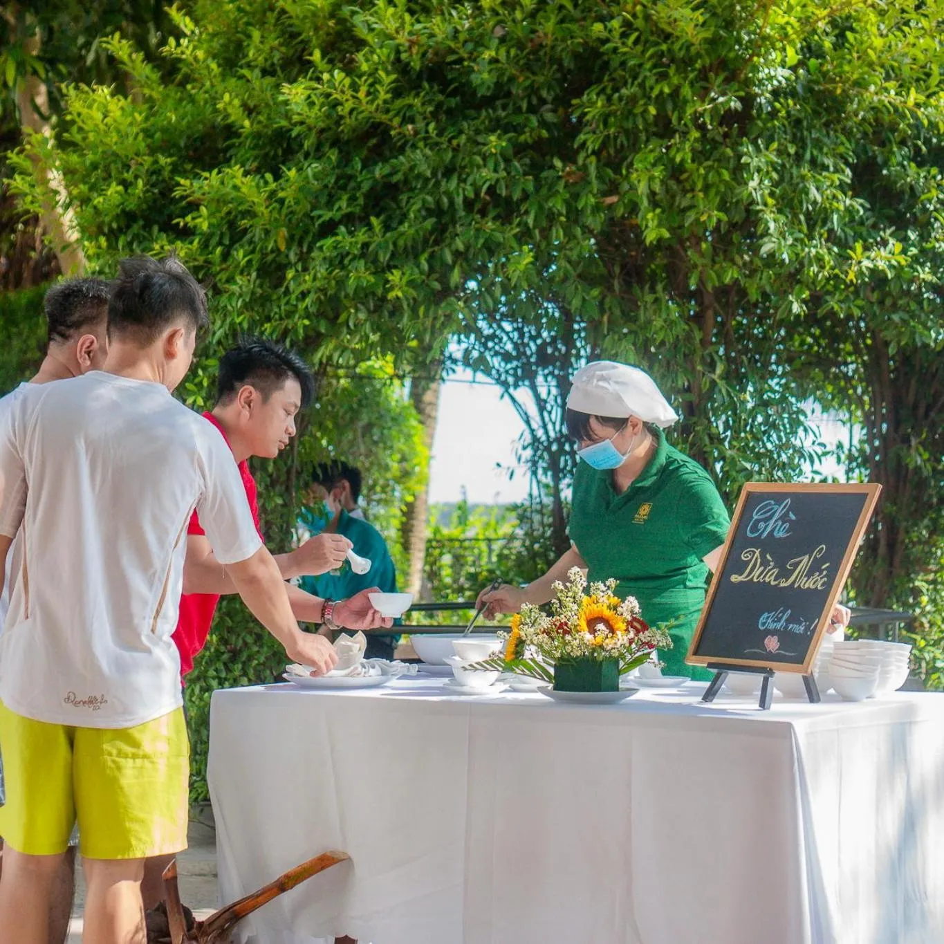 Food in Ben Tre Riverside Resort