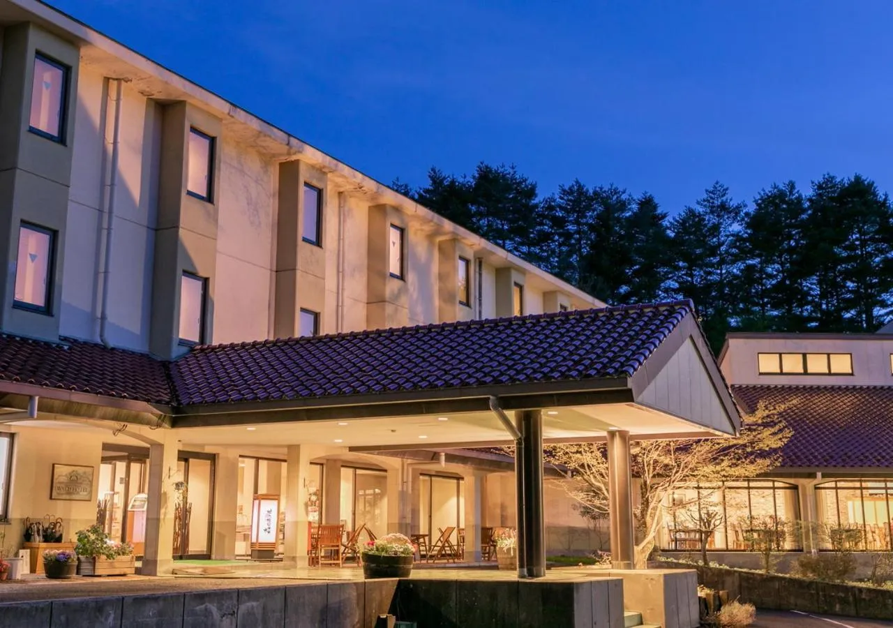 Facade/entrance in Morino Hotel