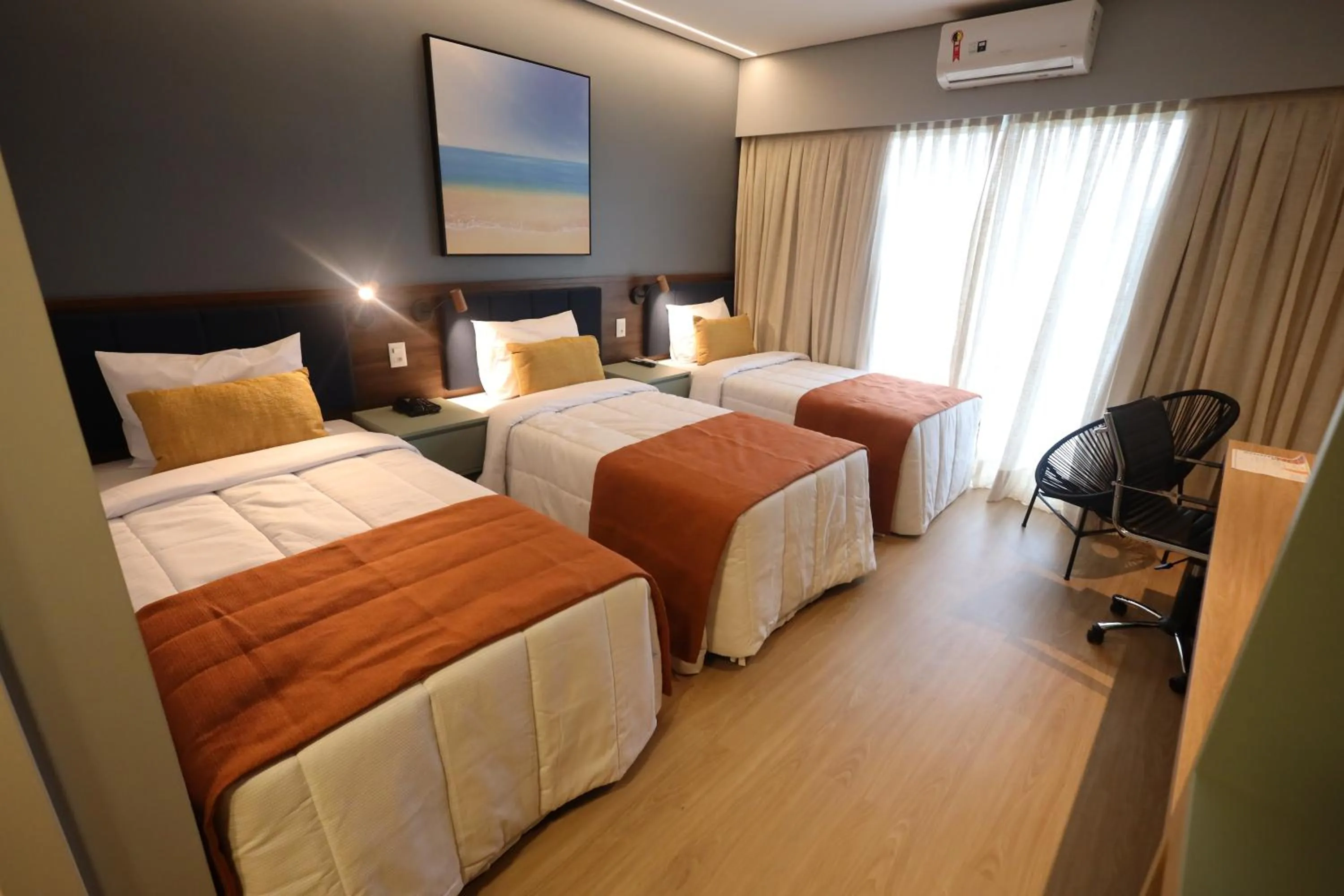 Bedroom, Bed in Ecoblue Resort Avaré