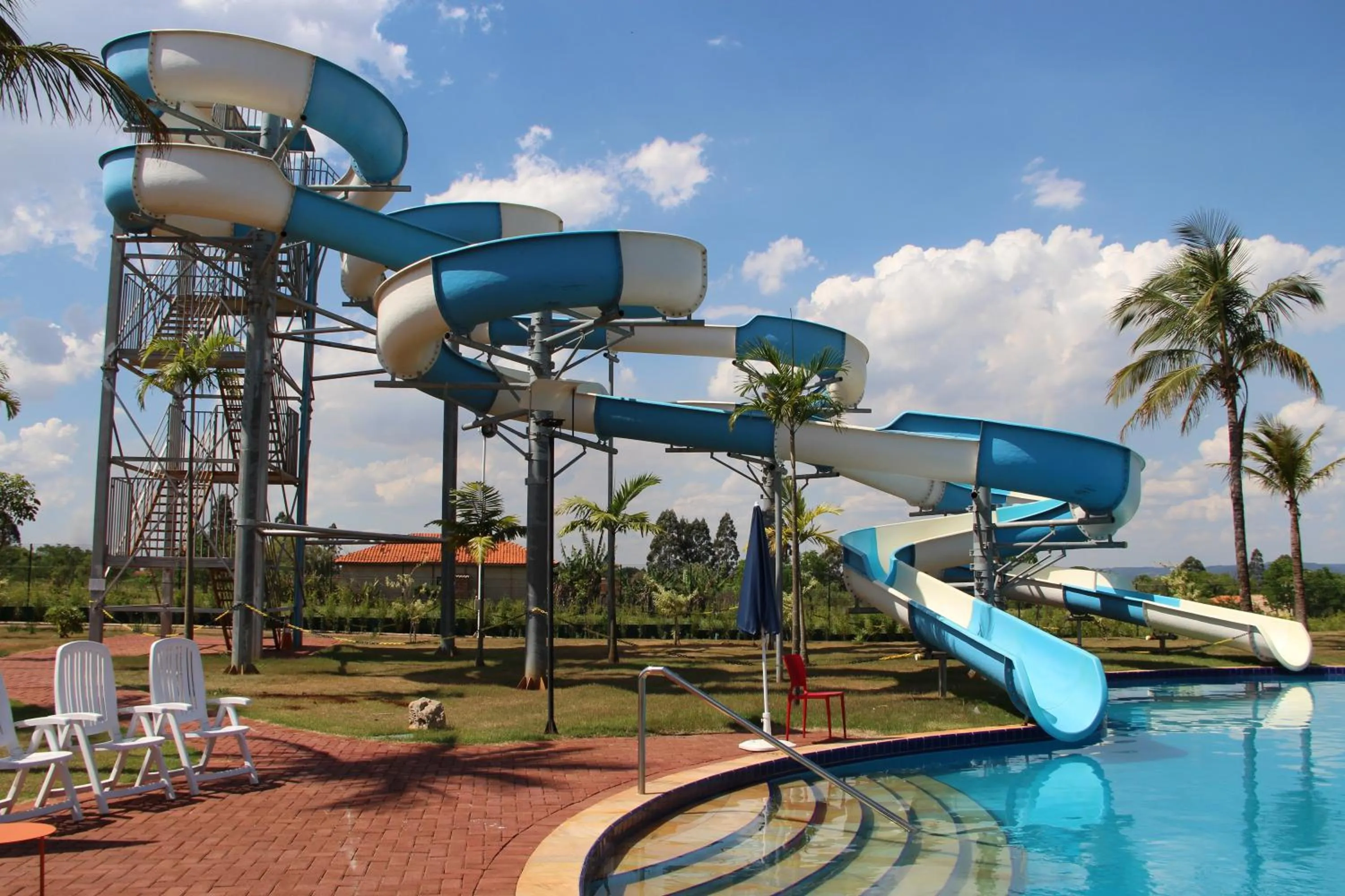 Aqua park in Ecoblue Resort Avaré