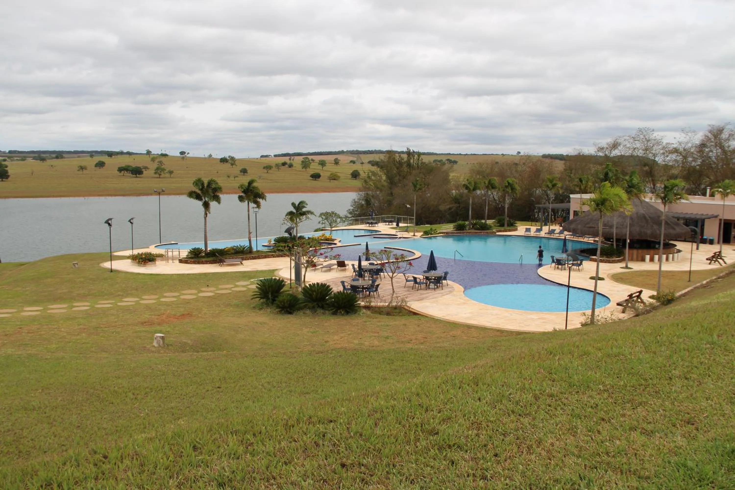 Swimming pool in Ecoblue Resort Avaré