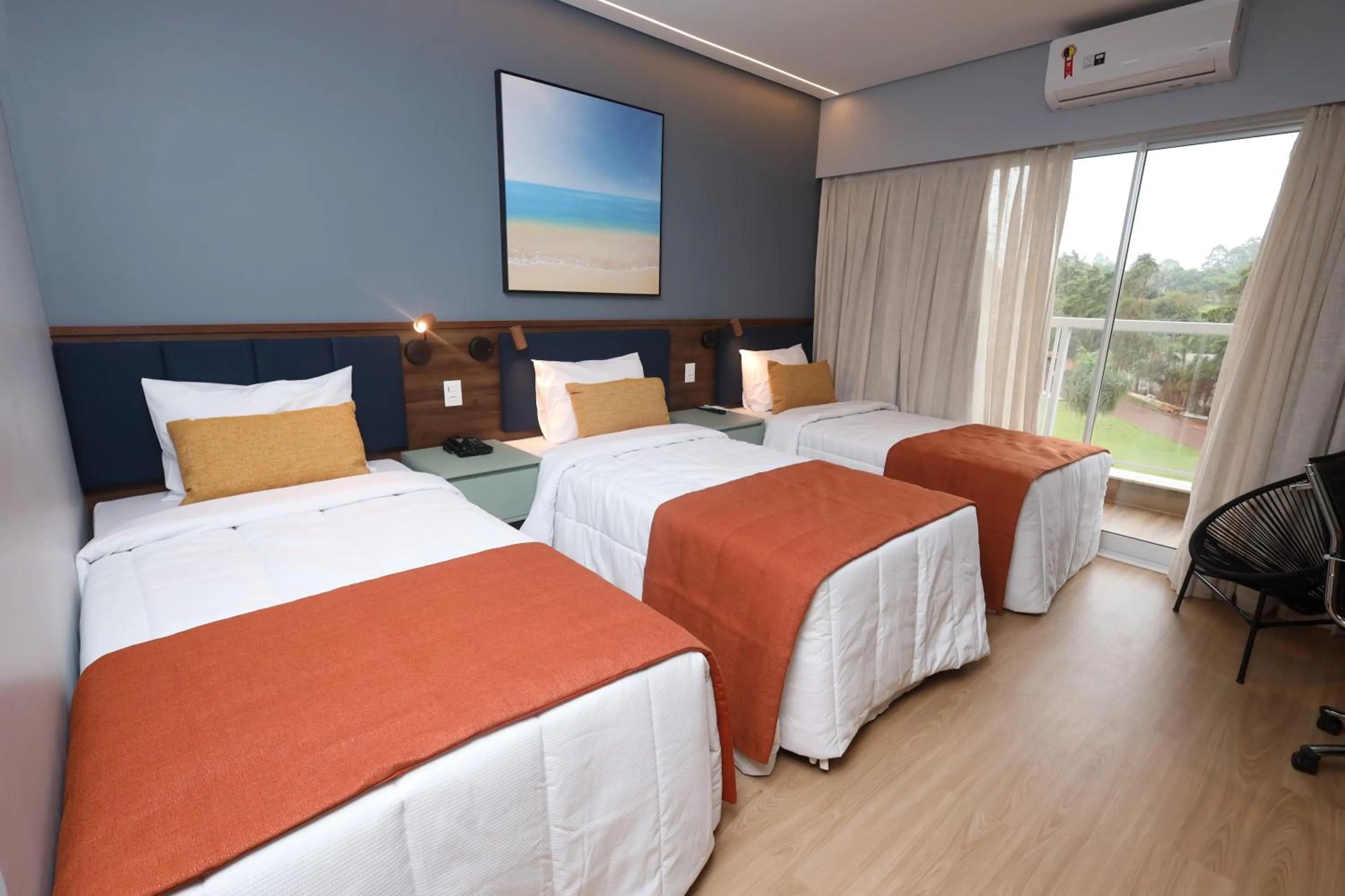 Bed in Ecoblue Resort Avaré