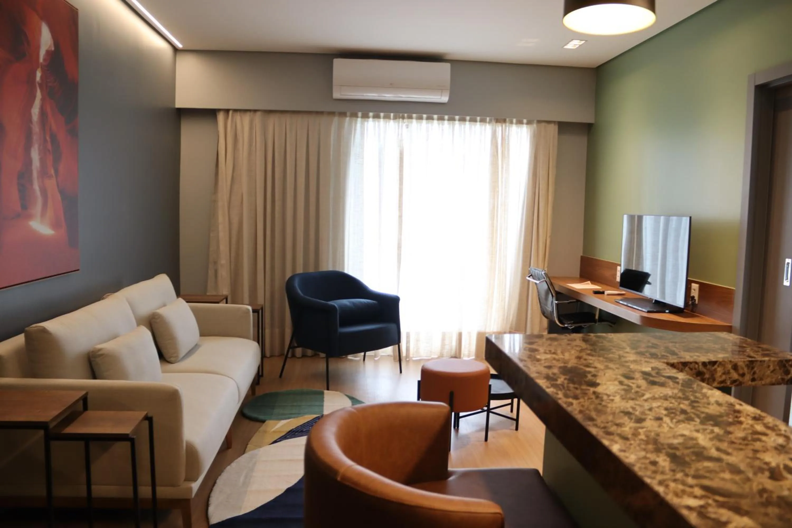 Living room in Ecoblue Resort Avaré