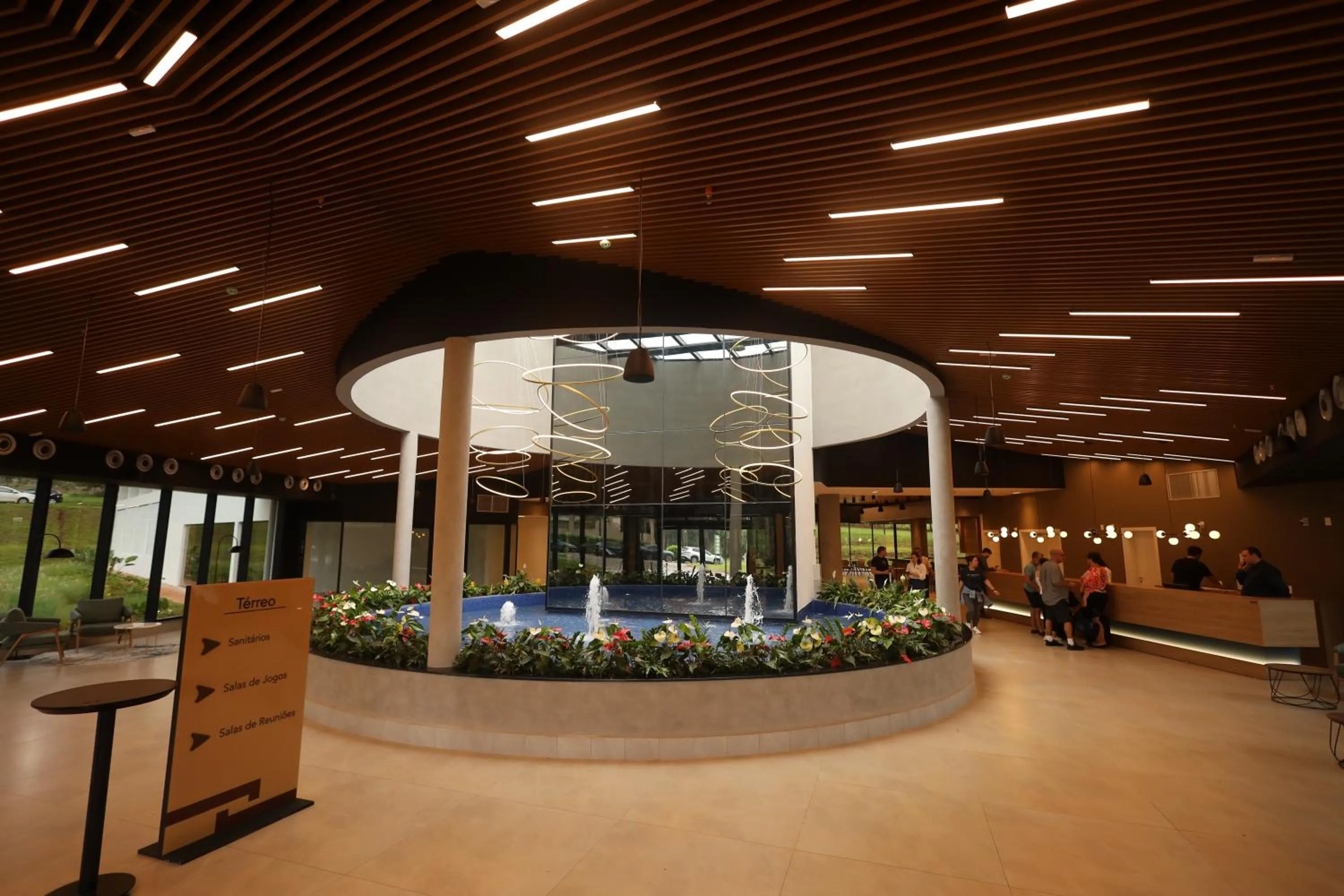 Communal lounge/ TV room in Ecoblue Resort Avaré