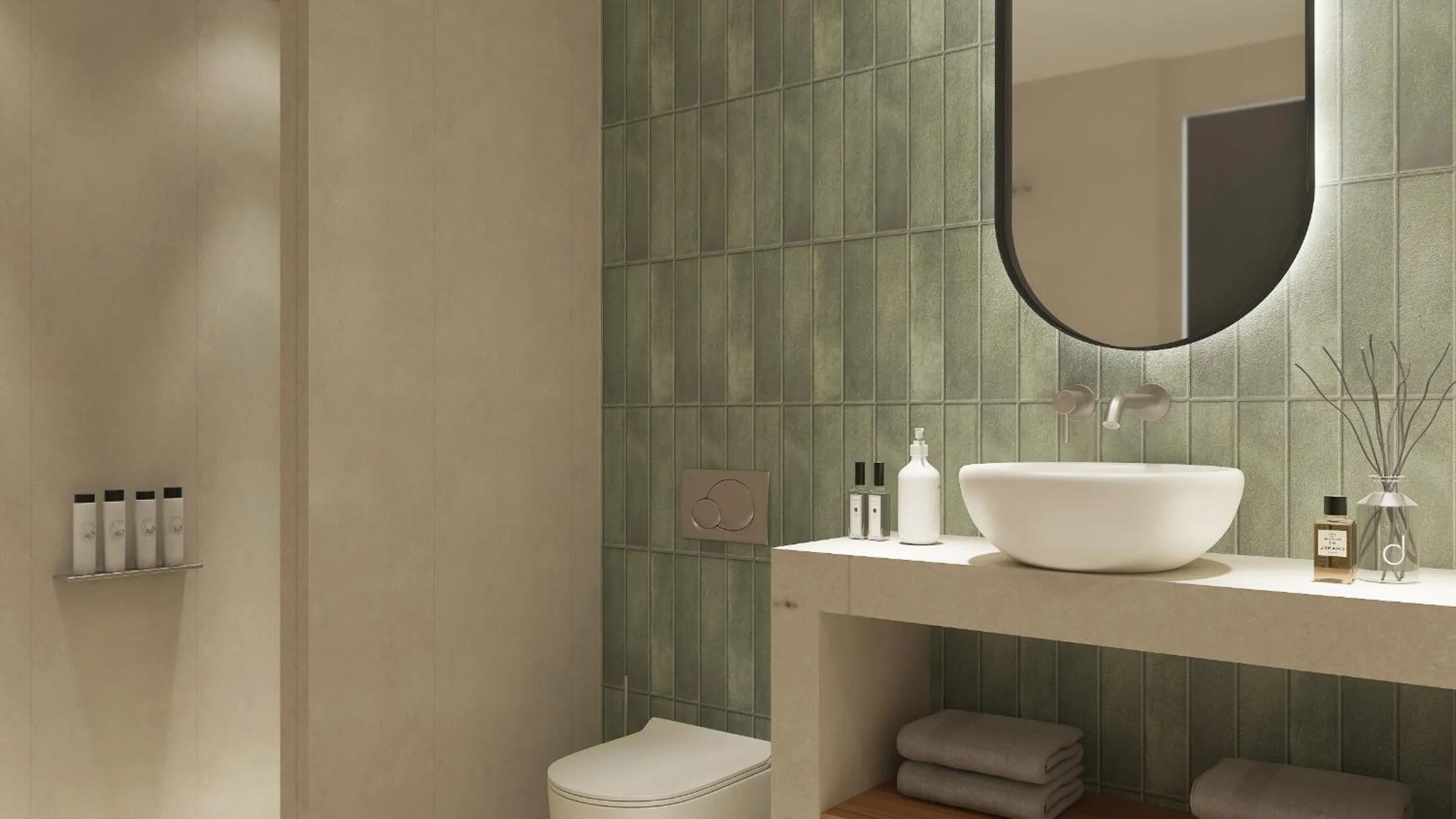 Toilet in 12 Months Resort & Spa