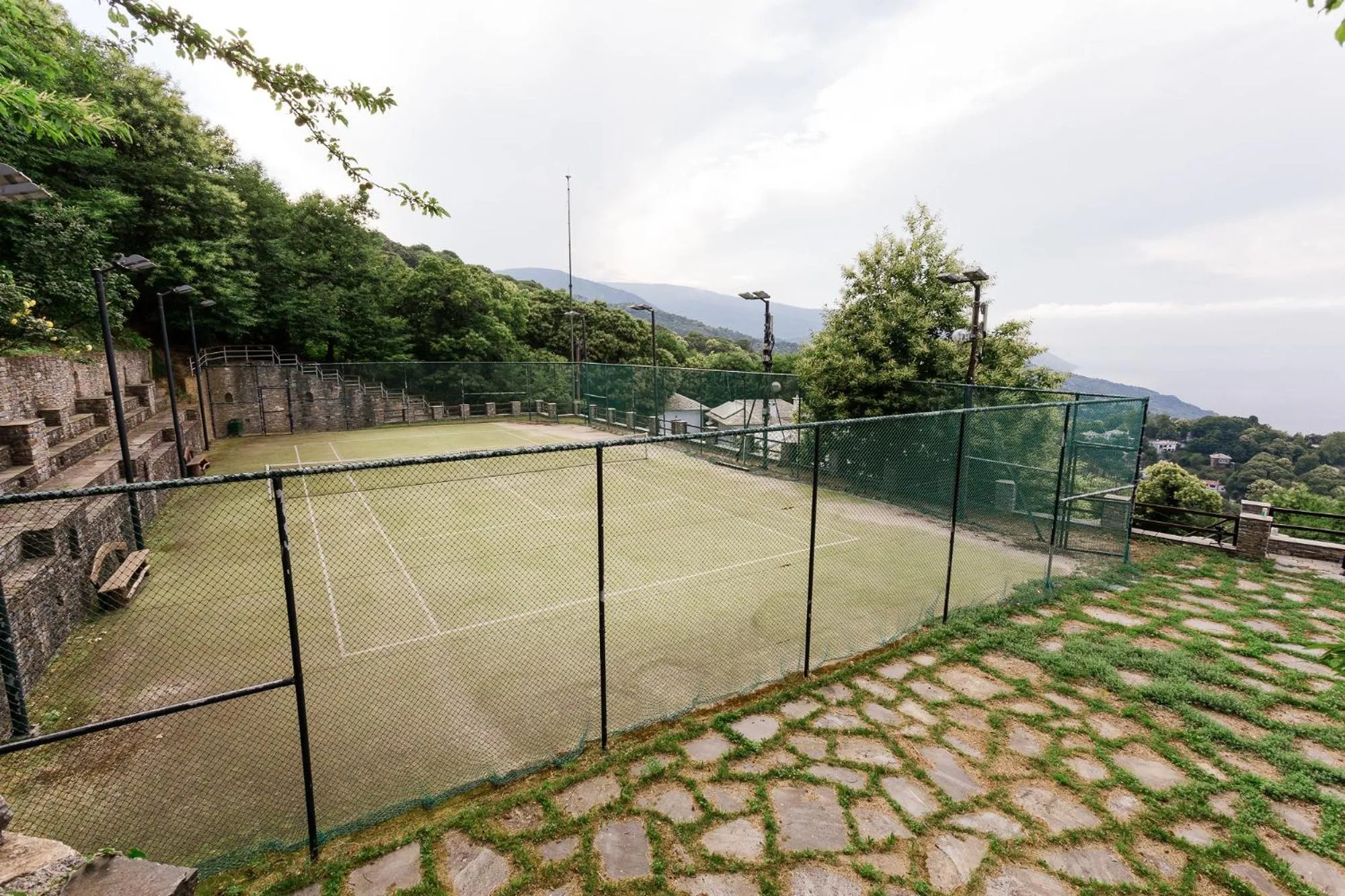 Tennis court in 12 Months Resort & Spa