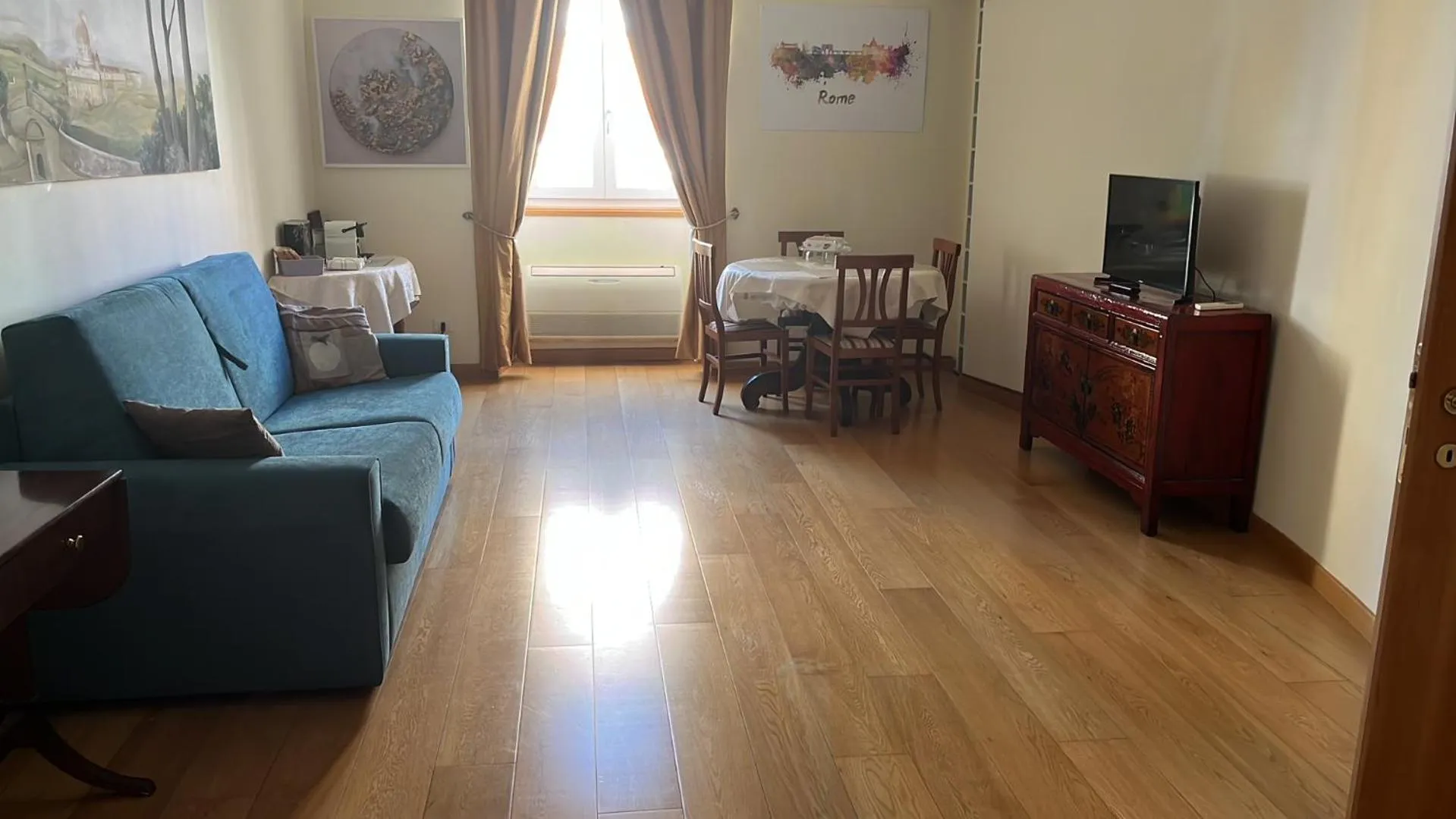 Living room in I Prati di Roma Suites