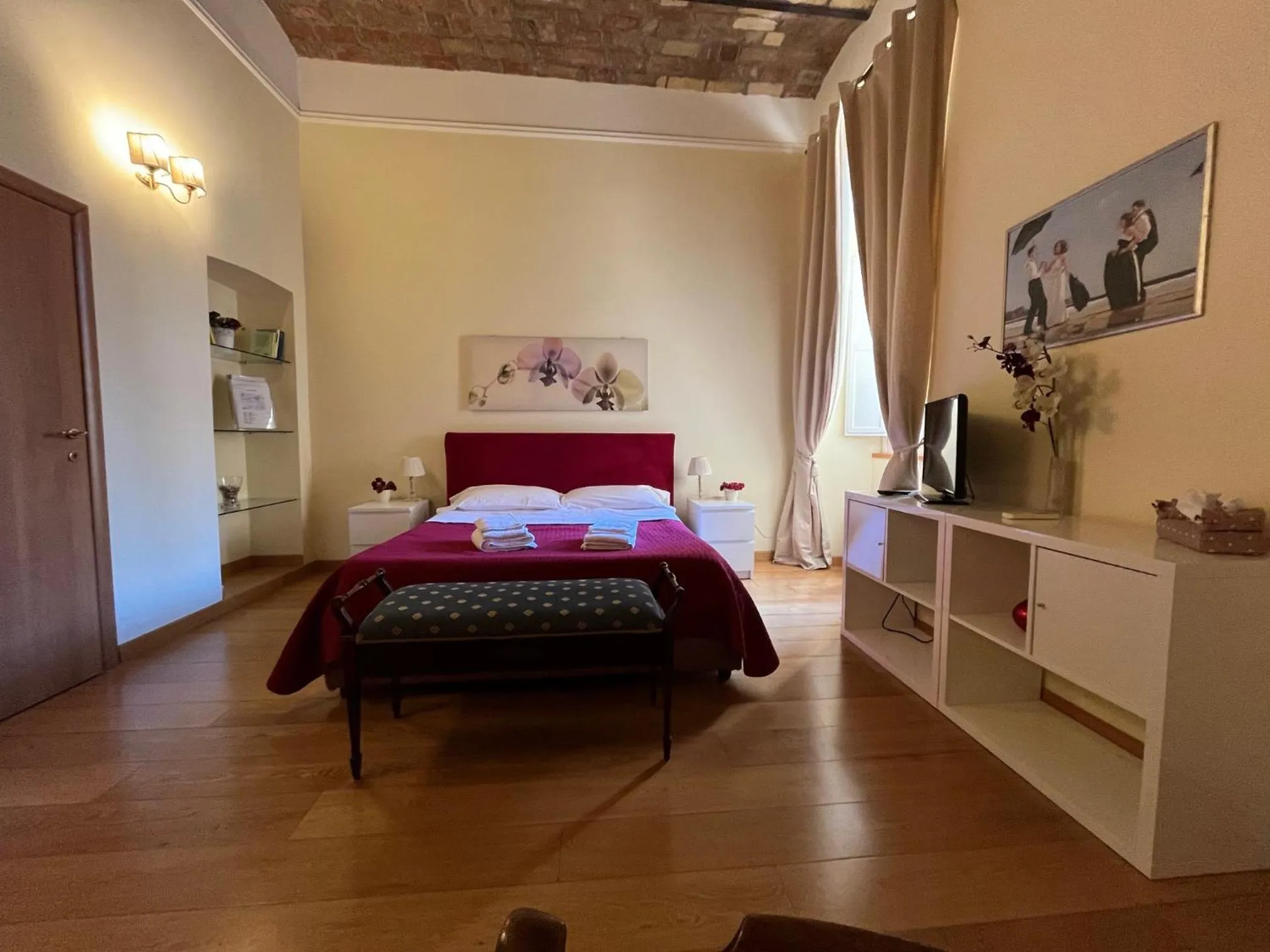 Bedroom, Bed in I Prati di Roma Suites