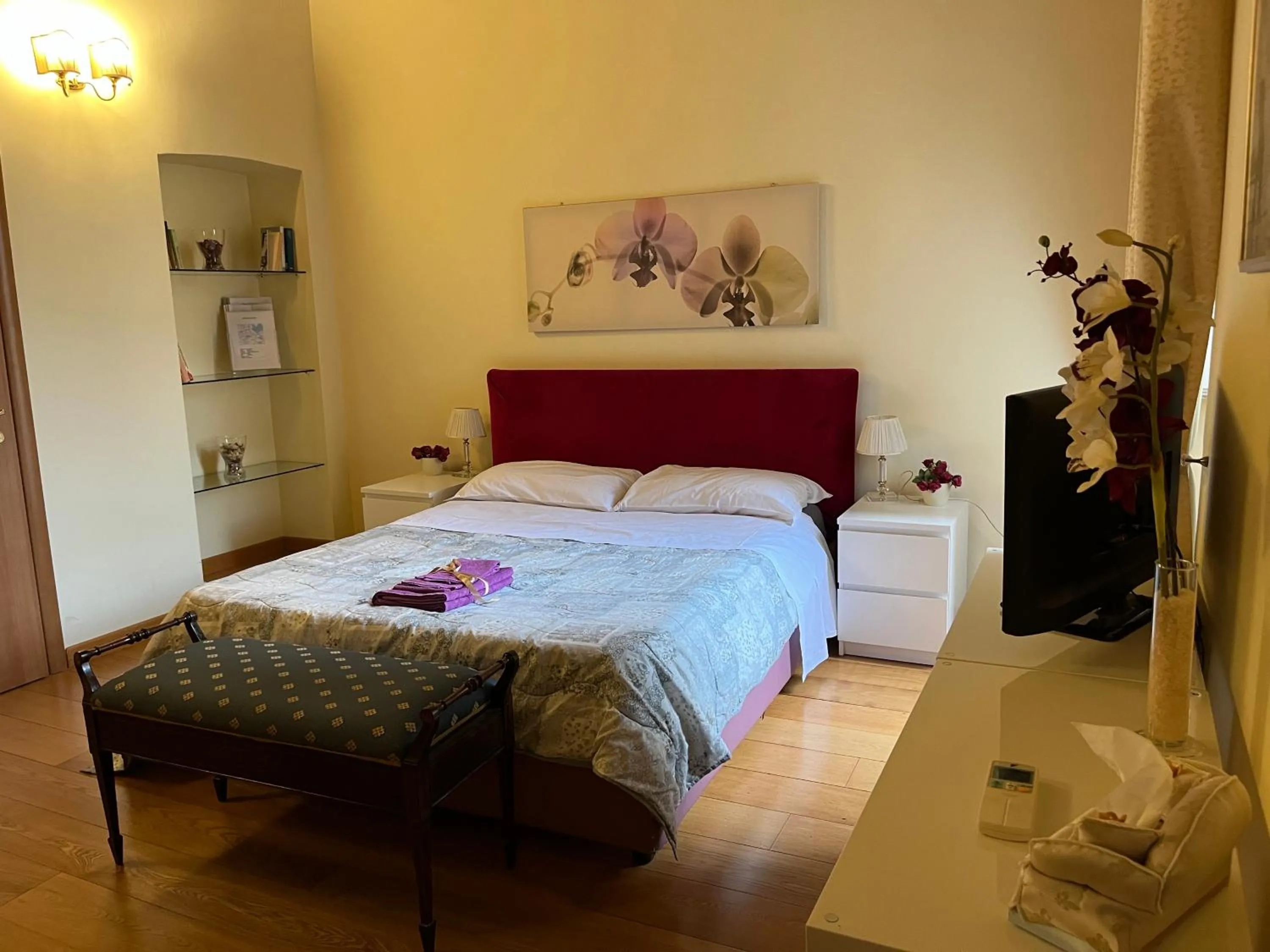 Bedroom, Bed in I Prati di Roma Suites