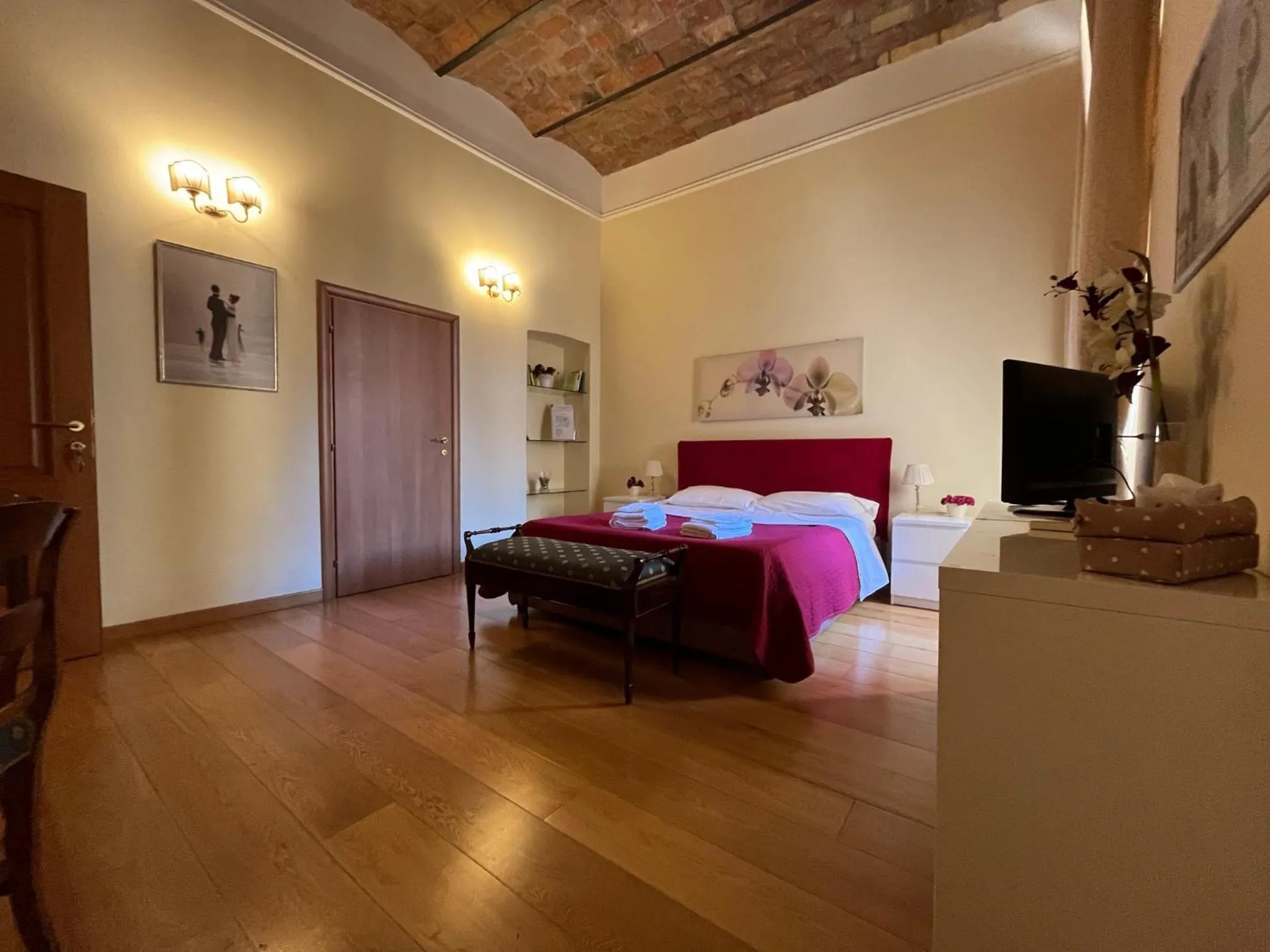 Bedroom, Bed in I Prati di Roma Suites