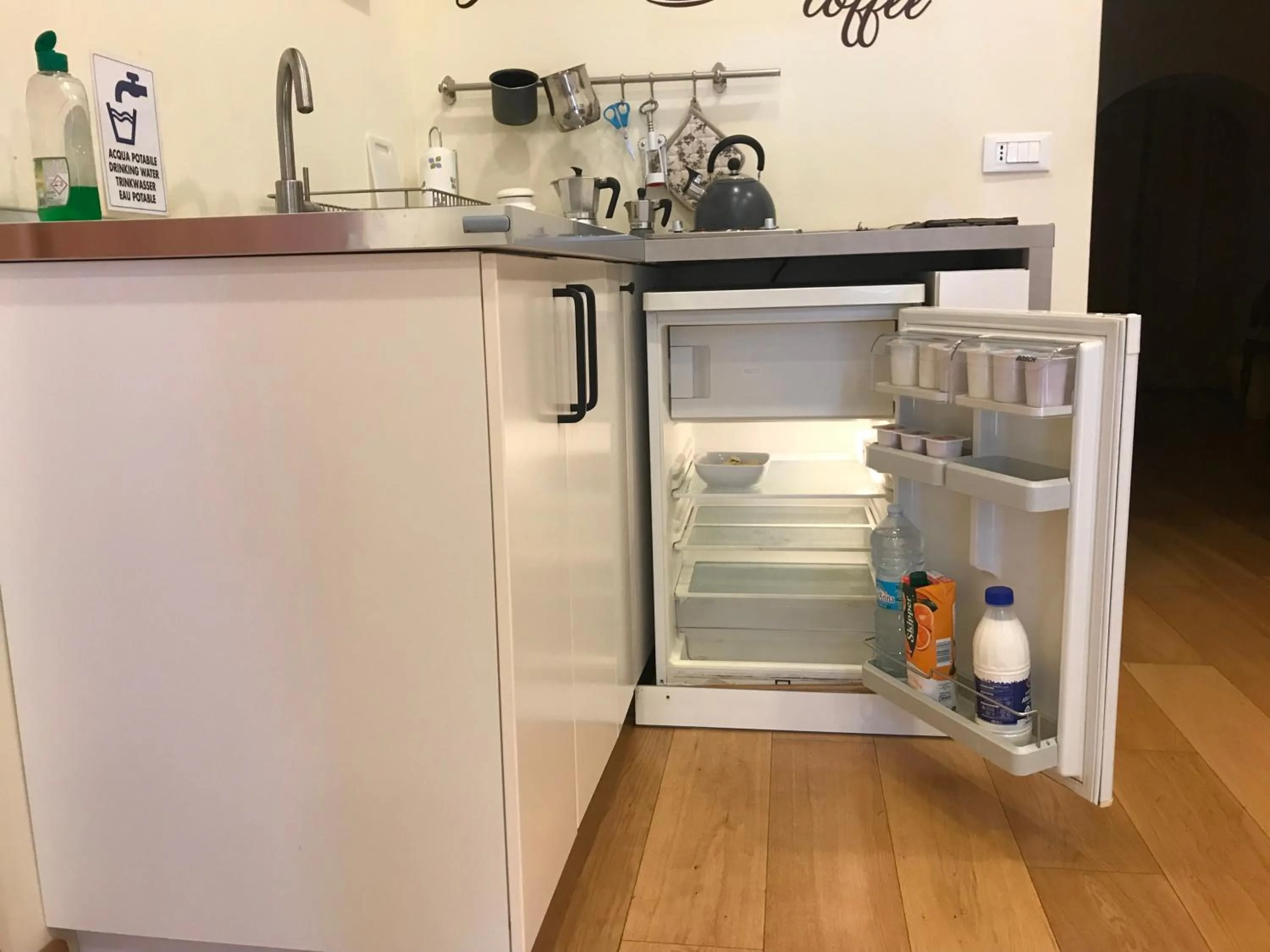 Italian breakfast in I Prati di Roma Suites