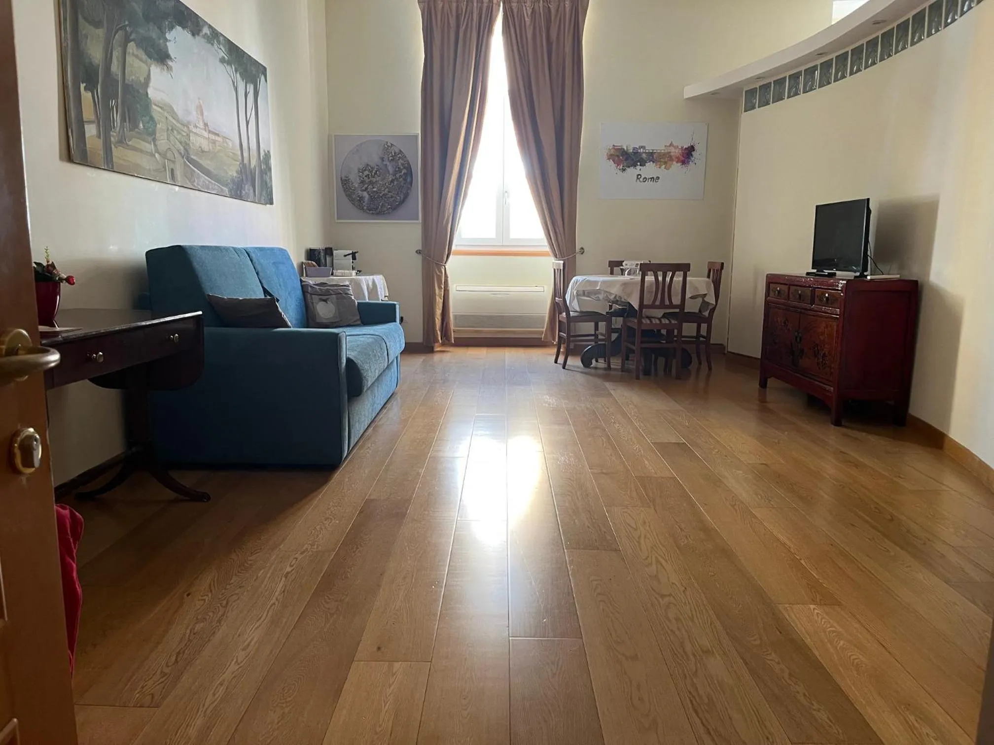 Living room in I Prati di Roma Suites