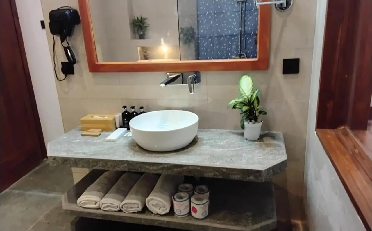 Bathroom in Ella Green Cottages