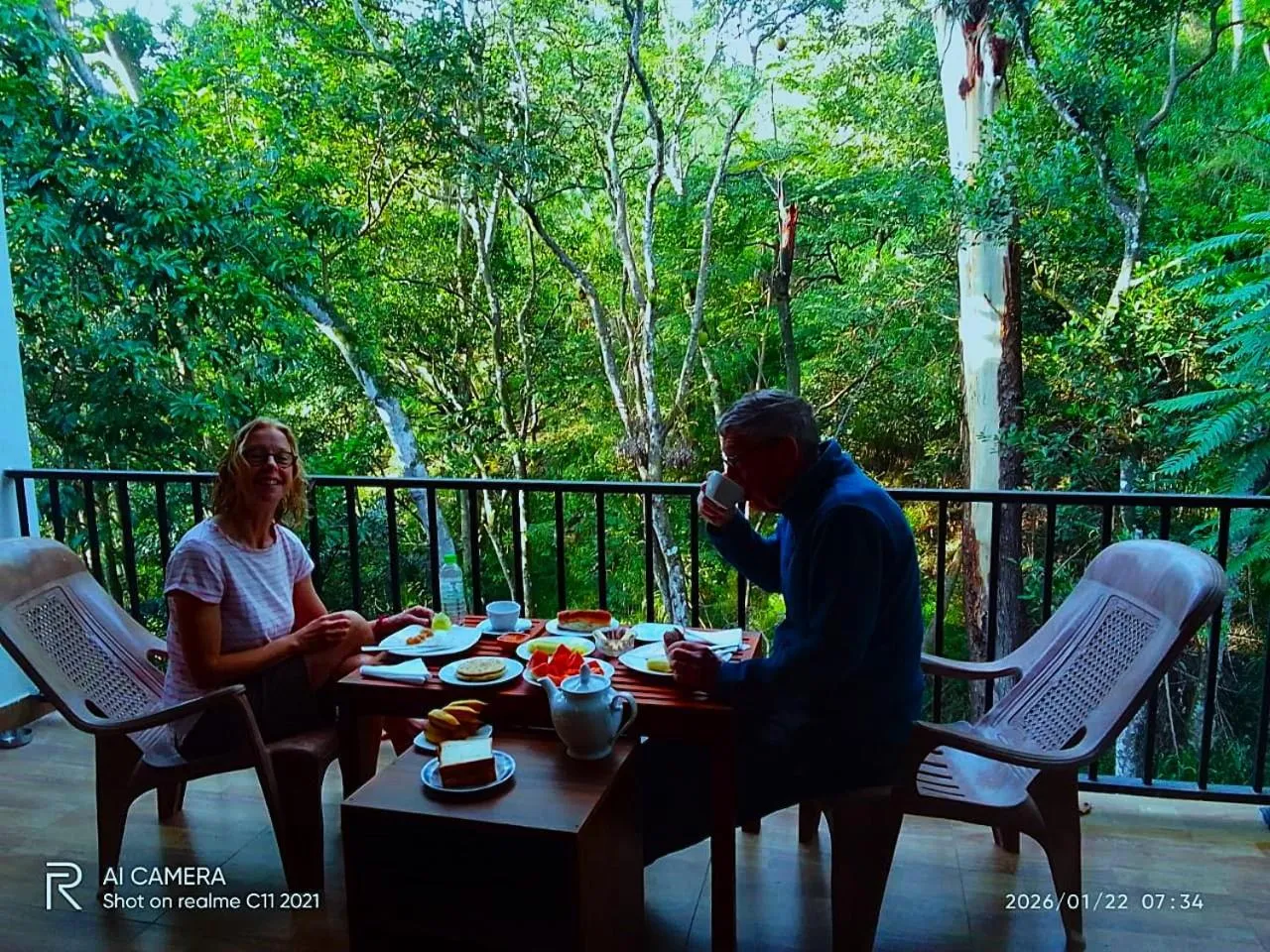 Balcony/Terrace in Ella Green Cottages
