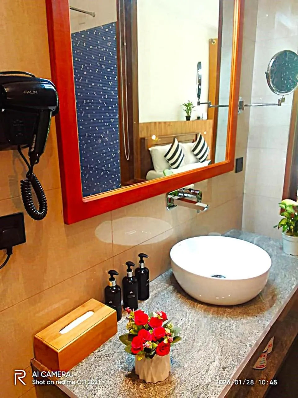 Bathroom in Ella Green Cottages