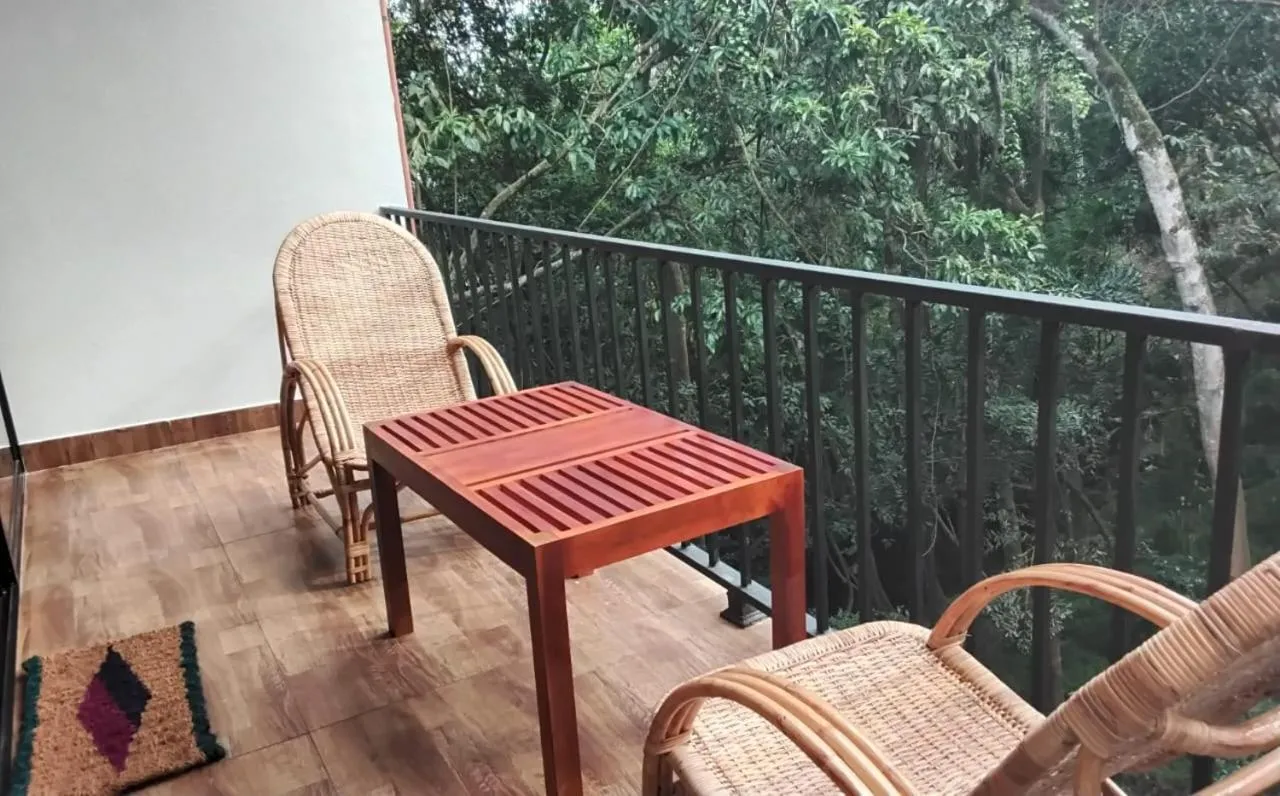 Patio in Ella Green Cottages