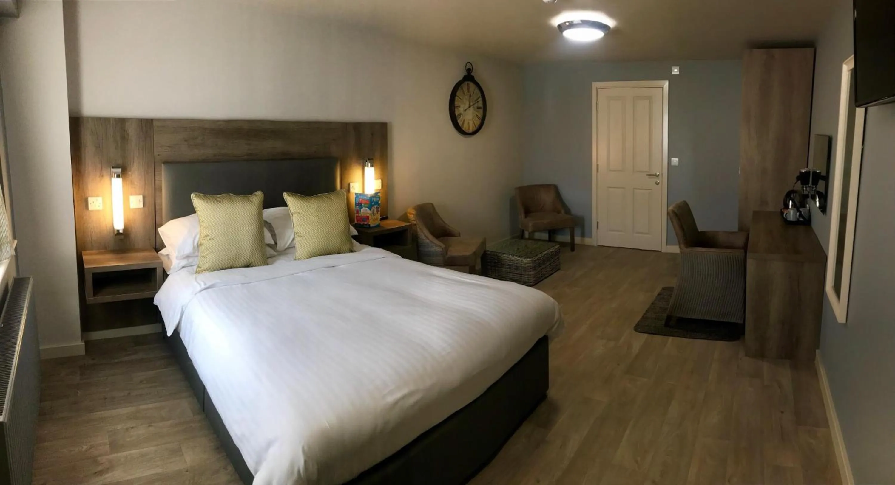 Bed in The Anchor Hotel & Bars