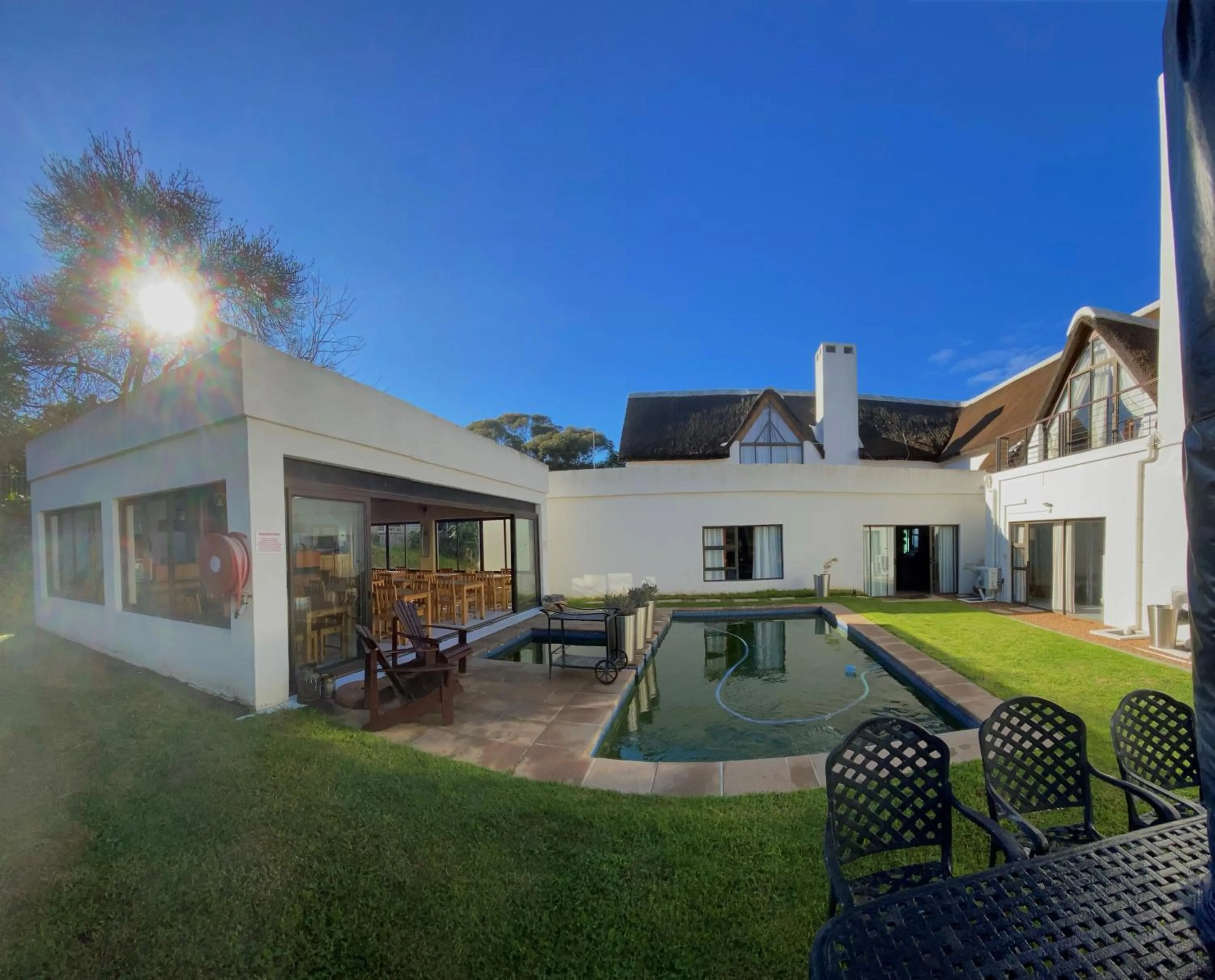 Swimming pool in The Welgemoed Guest House