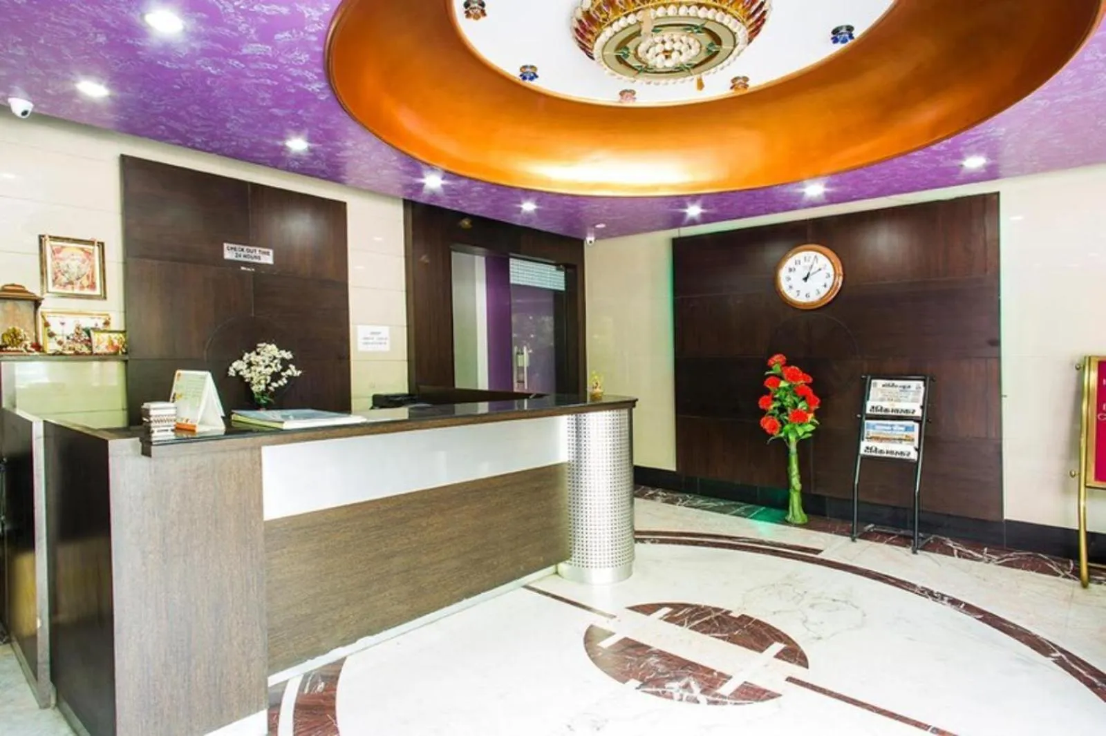 Lobby or reception in Hotel Heeralal