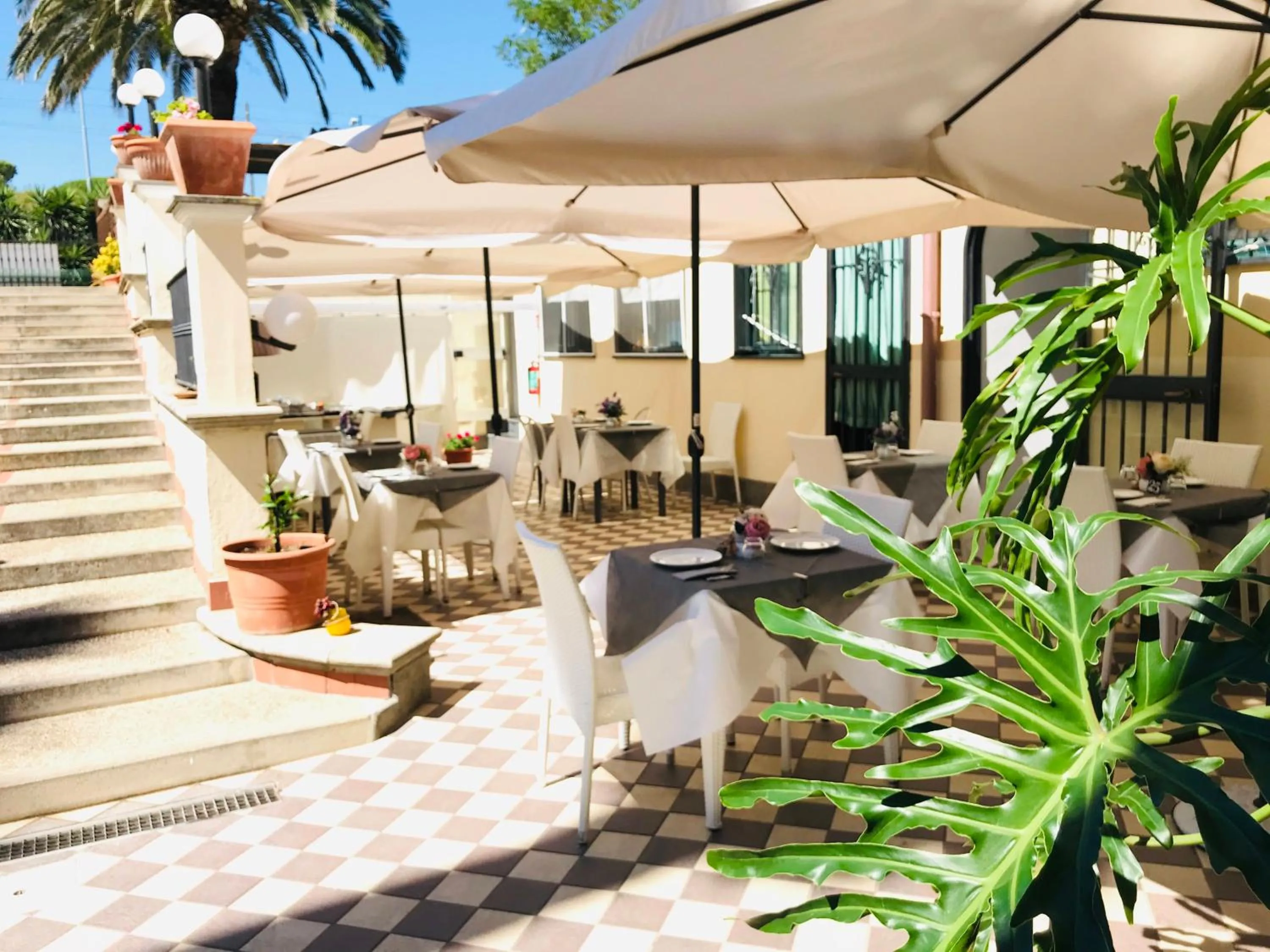 Garden in Villino Gregoraci Relais