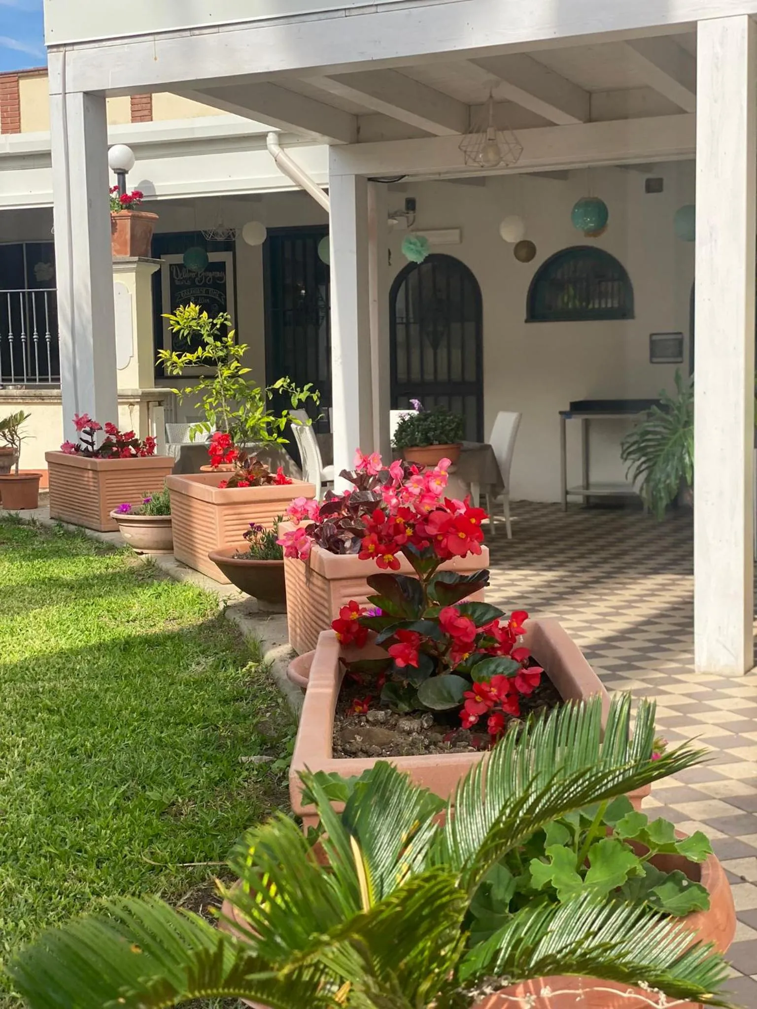 Garden in Villino Gregoraci Relais