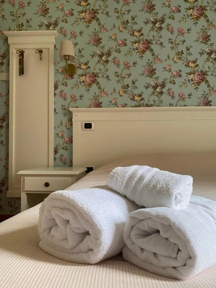 Bed in Villino Gregoraci Relais