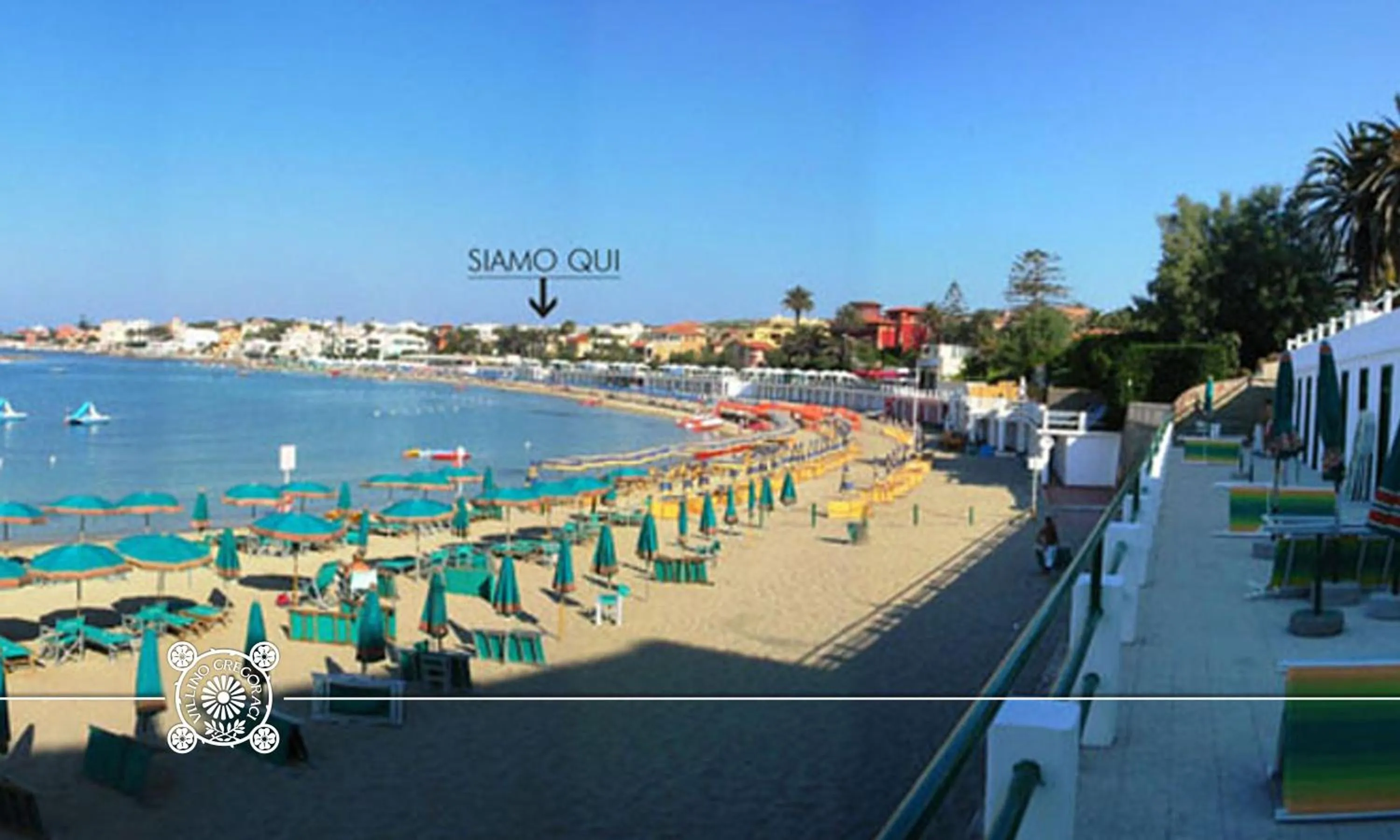 Text overlay in Villino Gregoraci Relais